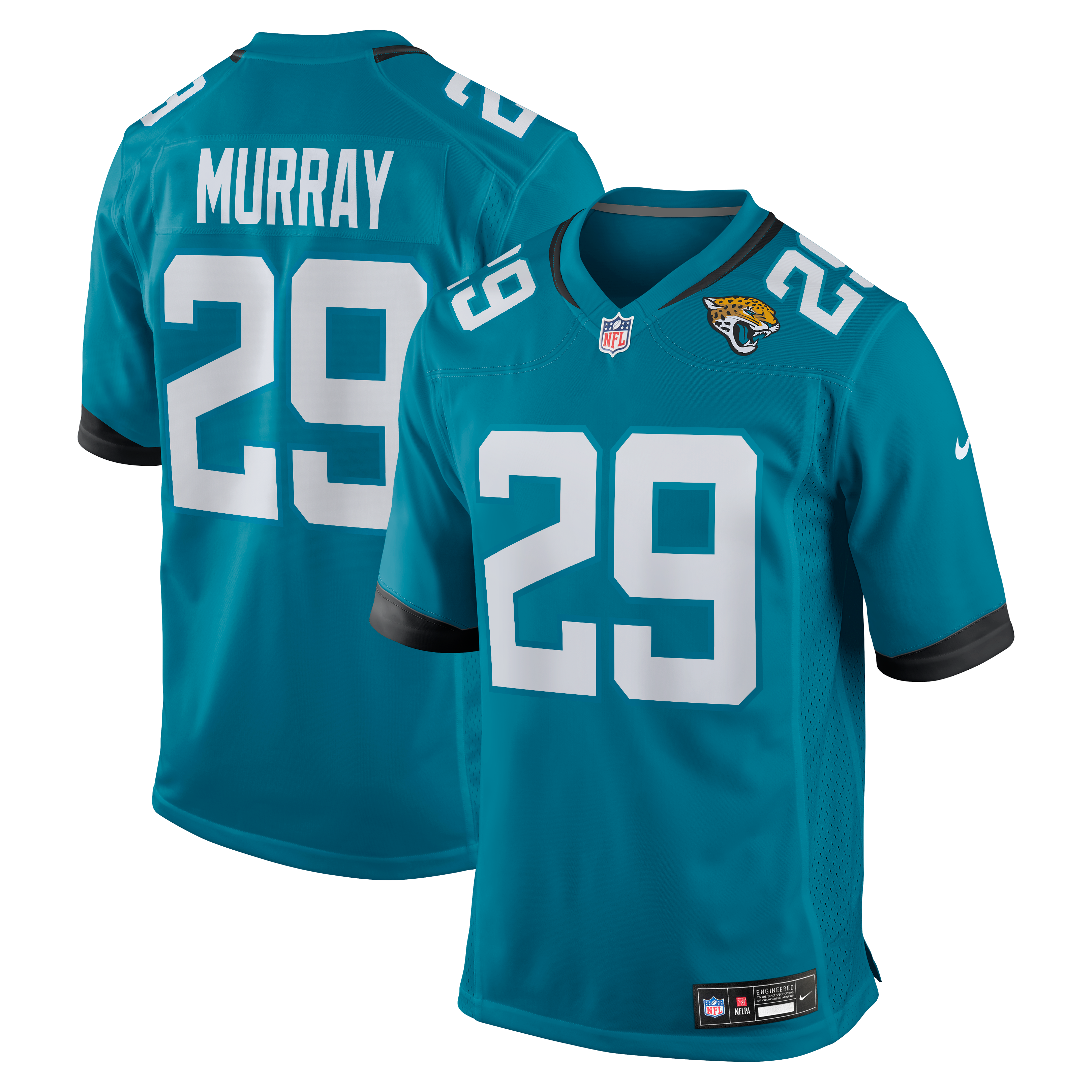 Eric Murray Jacksonville Jaguars Team Game Jersey - Teal