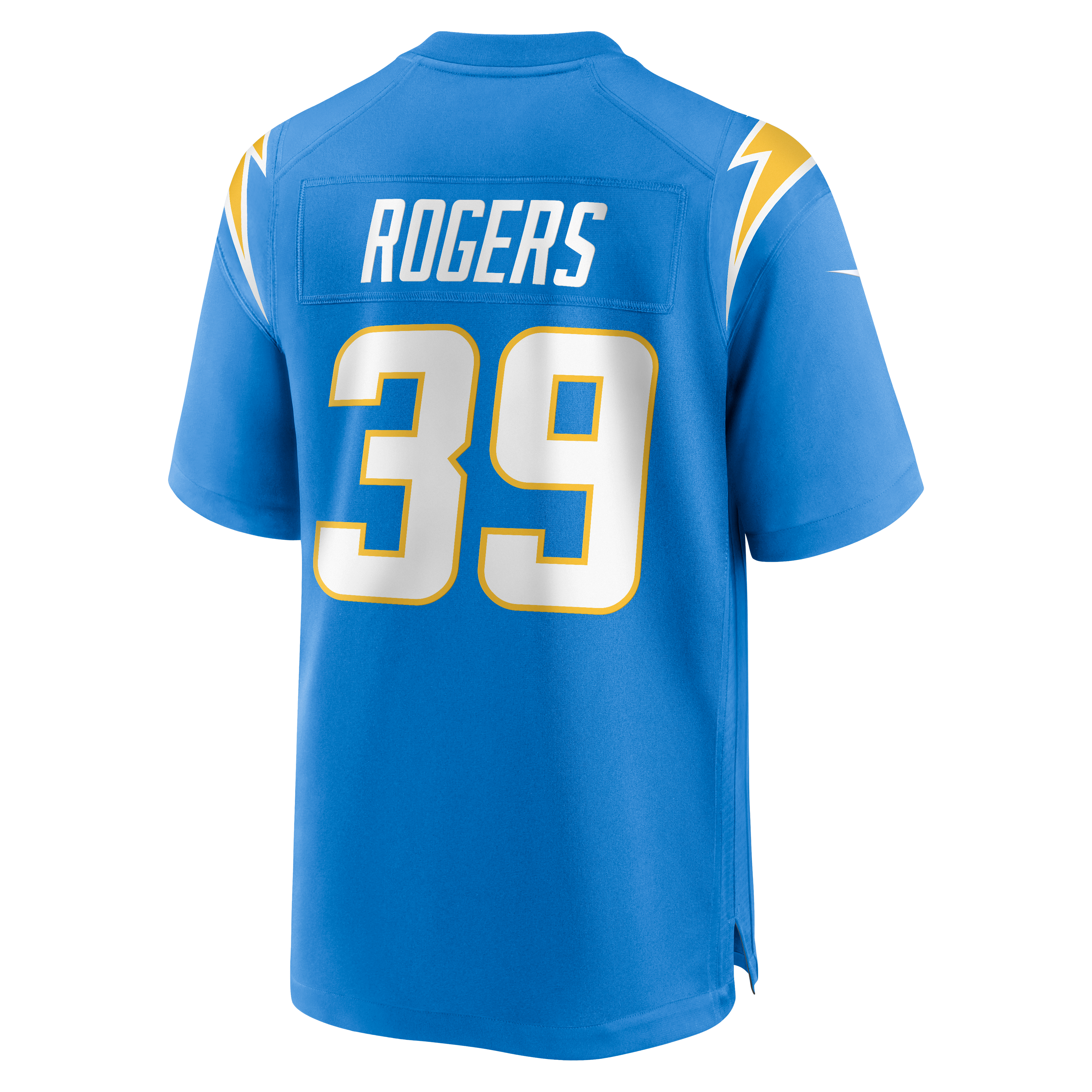 Eric Rogers Los Angeles Chargers Team Game Jersey - Powder Blue - Image 4