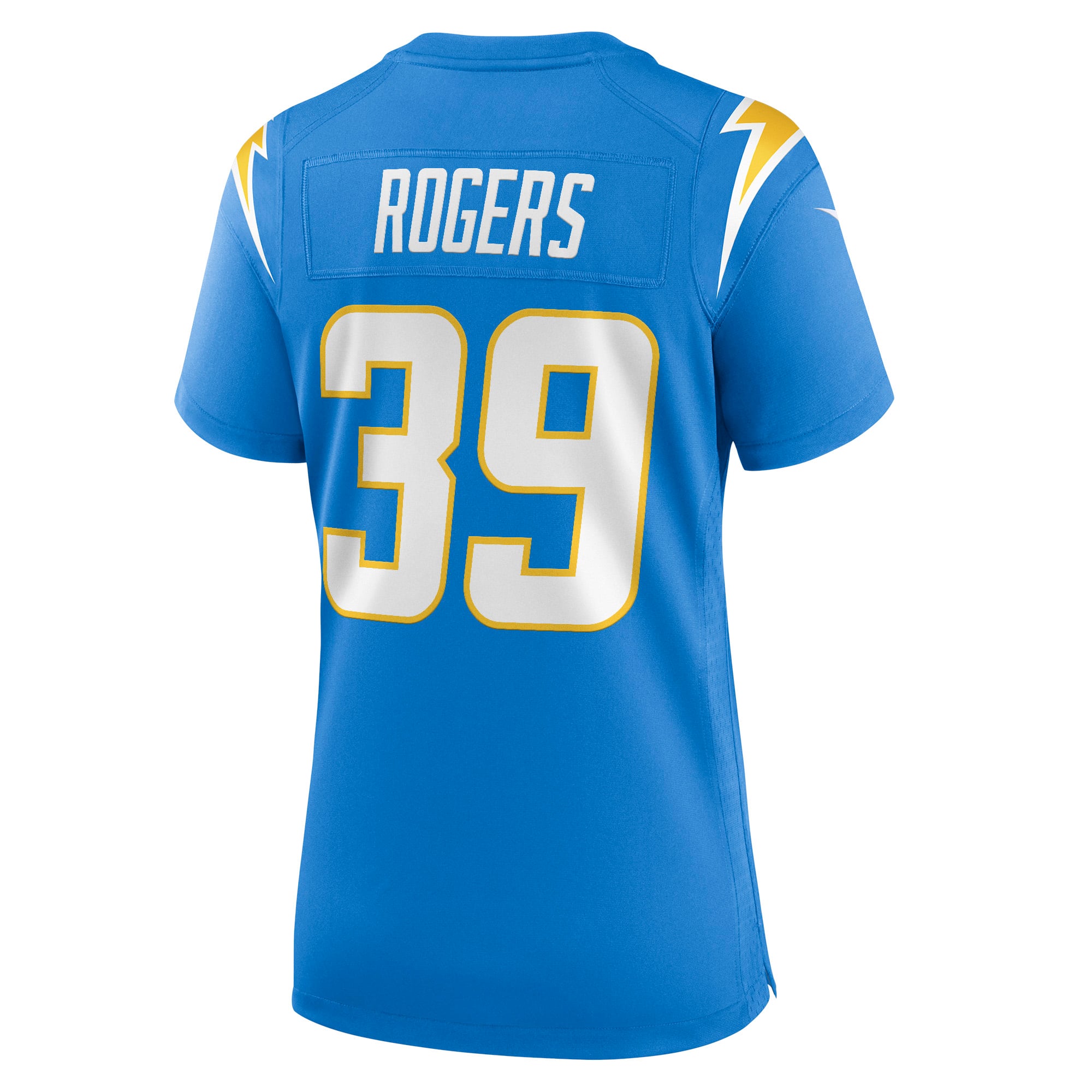 Eric Rogers Los Angeles Chargers Women's Team Game Jersey - Powder Blue - Image 4