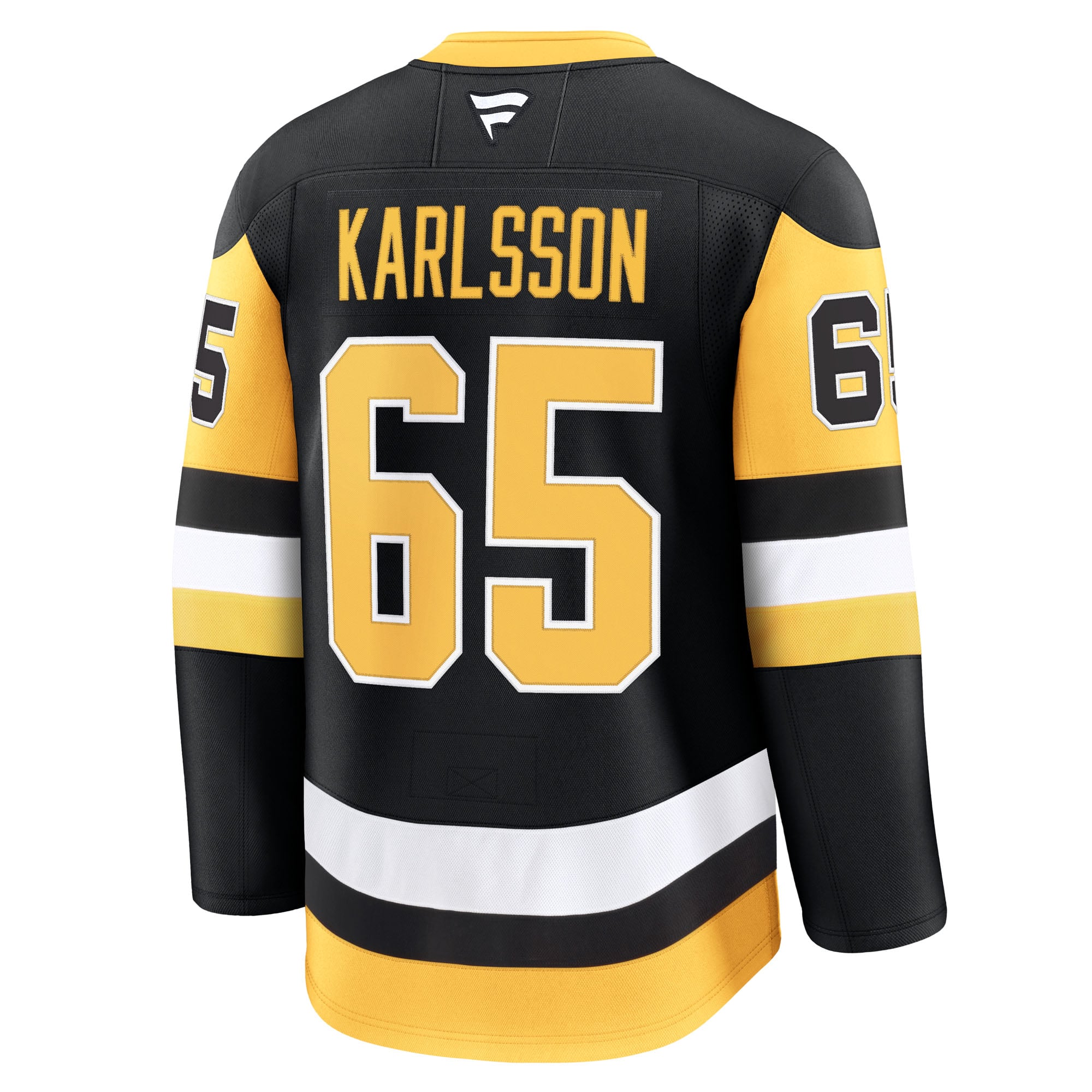 Erik Karlsson Pittsburgh Penguins Home Premium Jersey - Black - Image 4