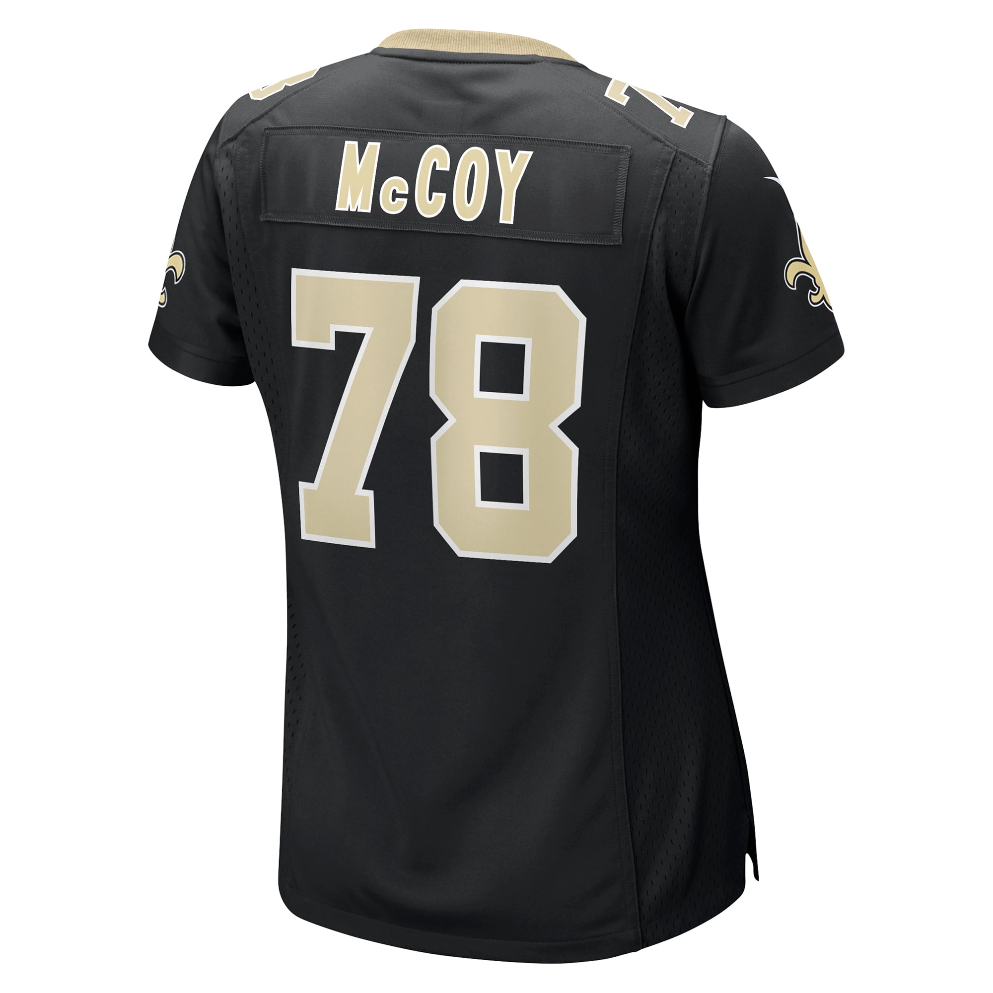 Erik Mccoy New Orleans Saints Women's Game Jersey - Black - Image 4
