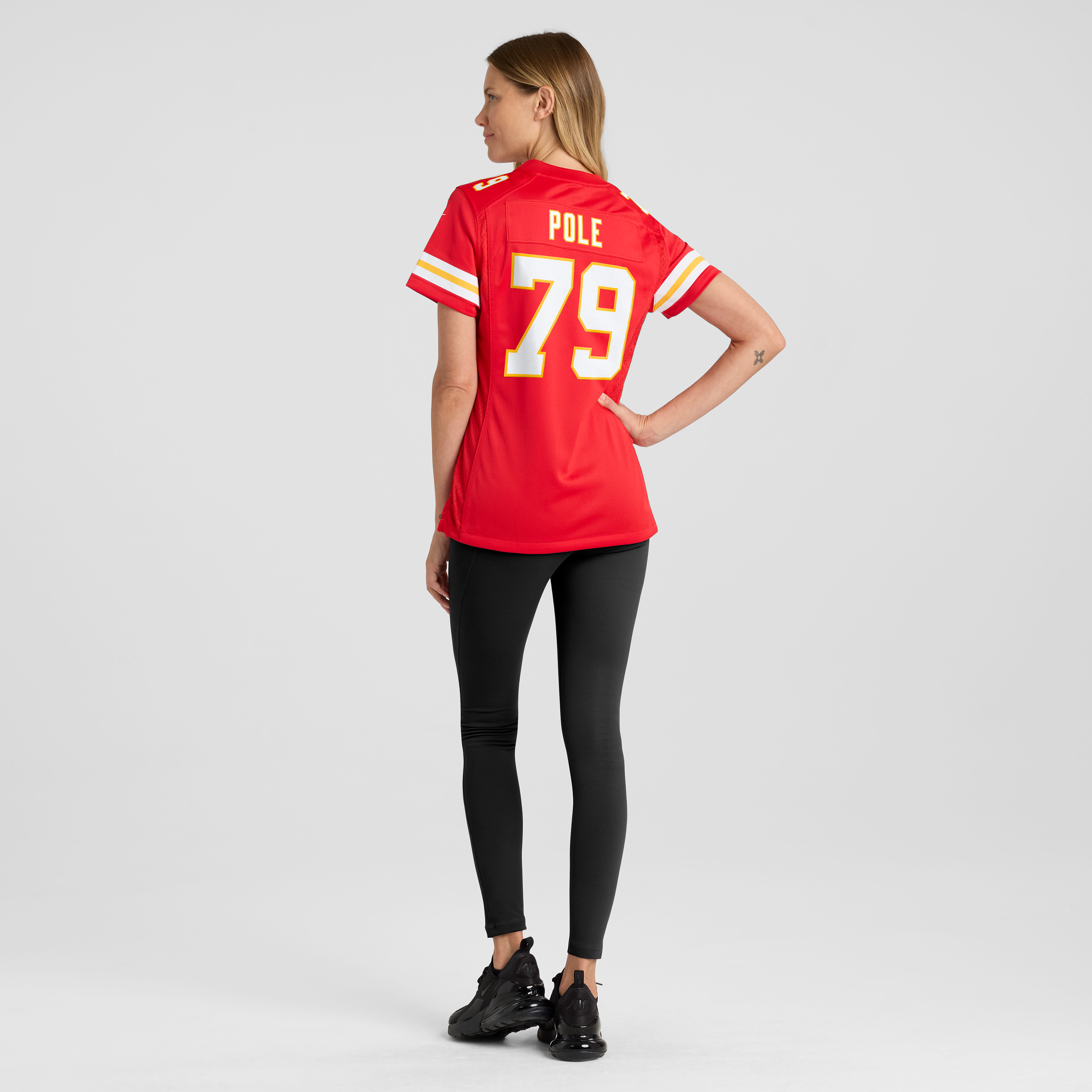 Esa Pole Kansas City Chiefs Women's Team Game Jersey - Red - Image 6