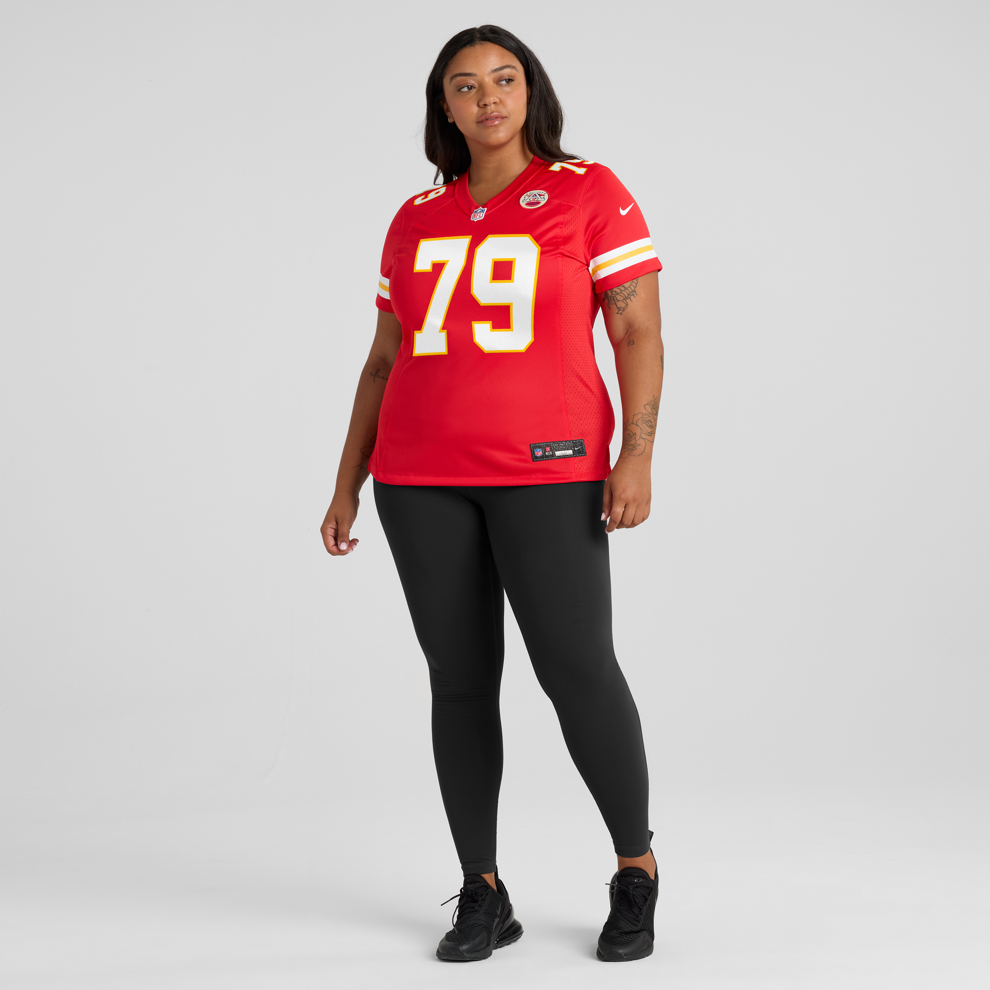 Esa Pole Kansas City Chiefs Women's Team Game Jersey - Red - Image 7