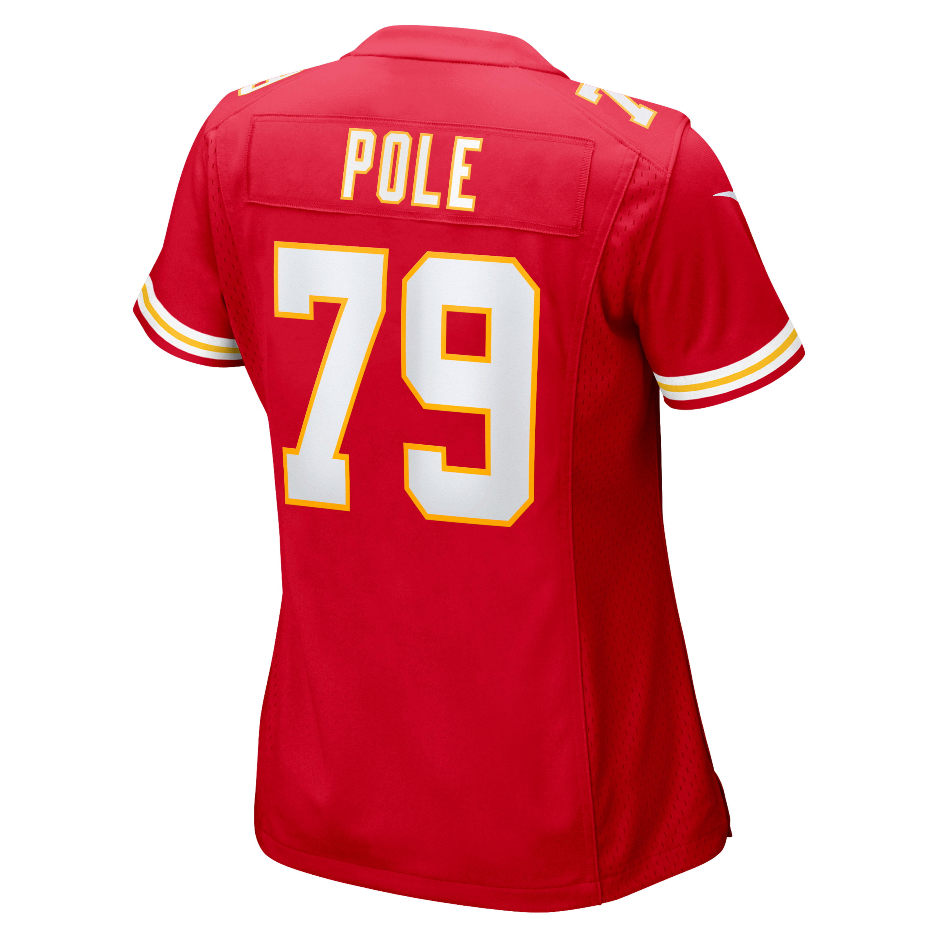 Esa Pole Kansas City Chiefs Women's Team Game Jersey - Red - Image 4
