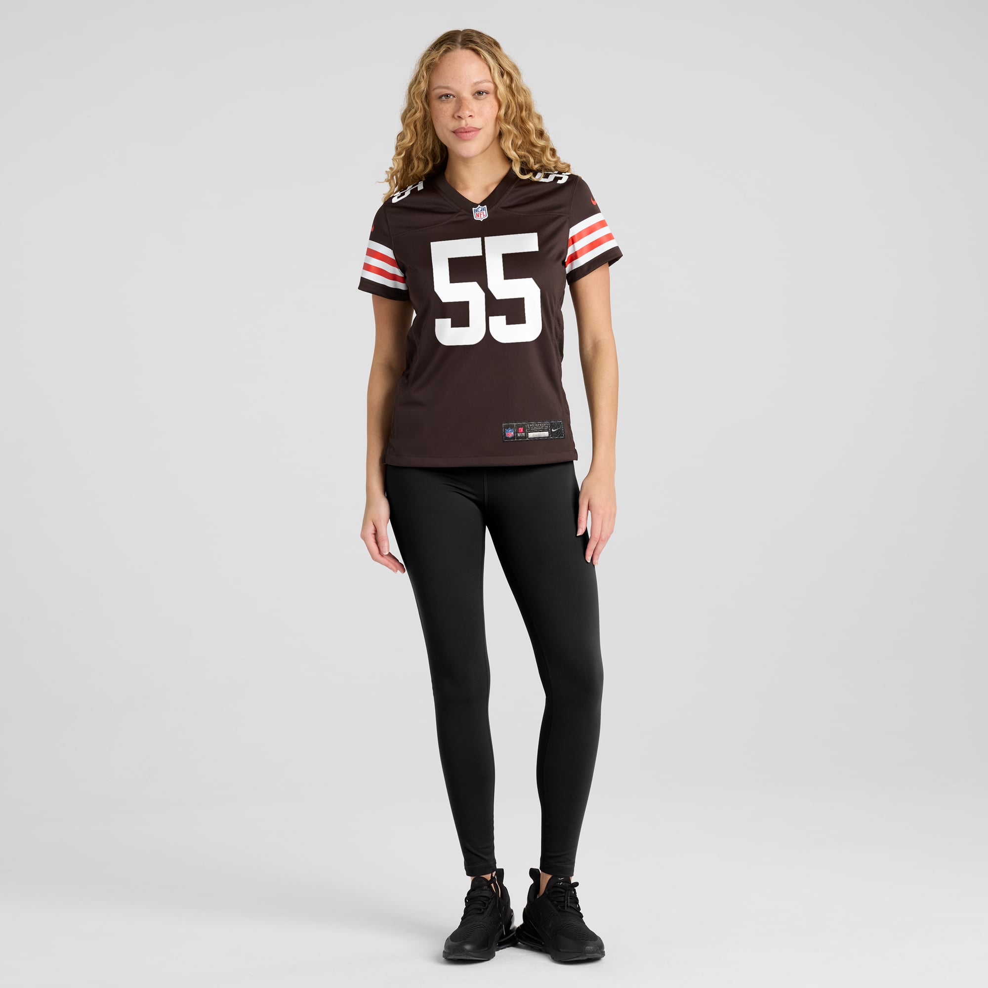 Ethan Pocic Cleveland Browns Women's Game Jersey - Brown - Image 5