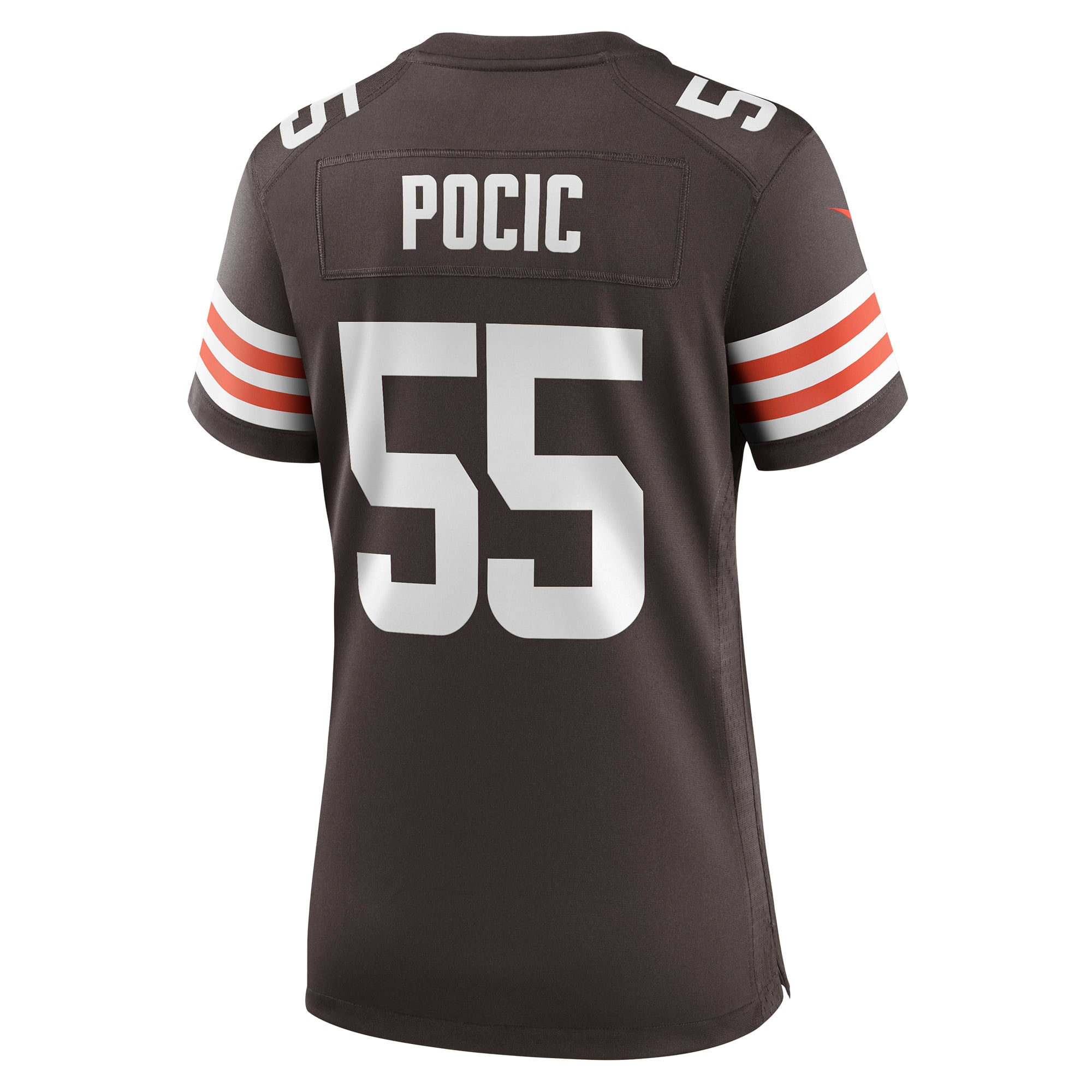 Ethan Pocic Cleveland Browns Women's Game Jersey - Brown - Image 4