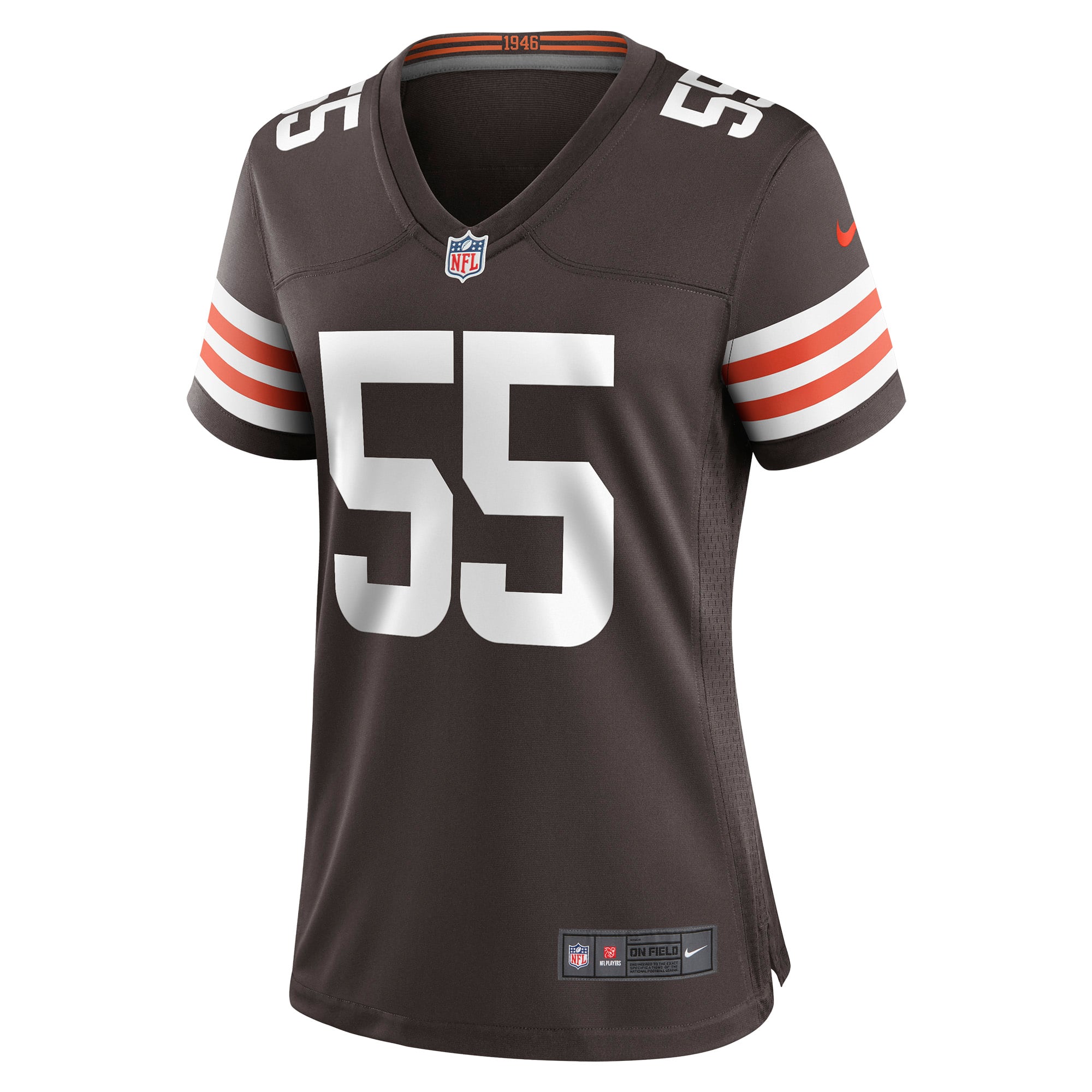 Ethan Pocic Cleveland Browns Women's Game Jersey - Brown - Image 3