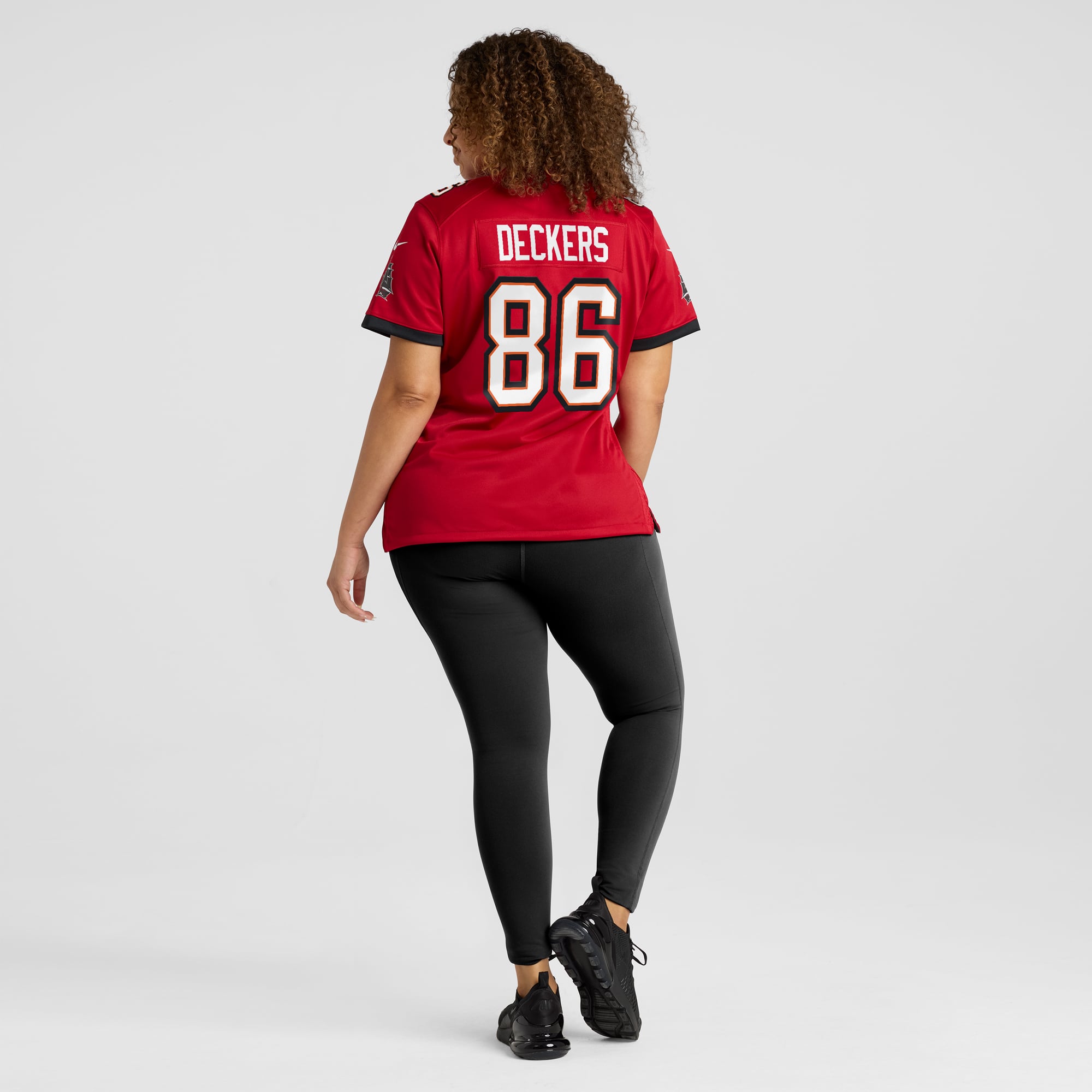 Evan Deckers Tampa Bay Buccaneers Women's Team Game Jersey - Red - Image 8