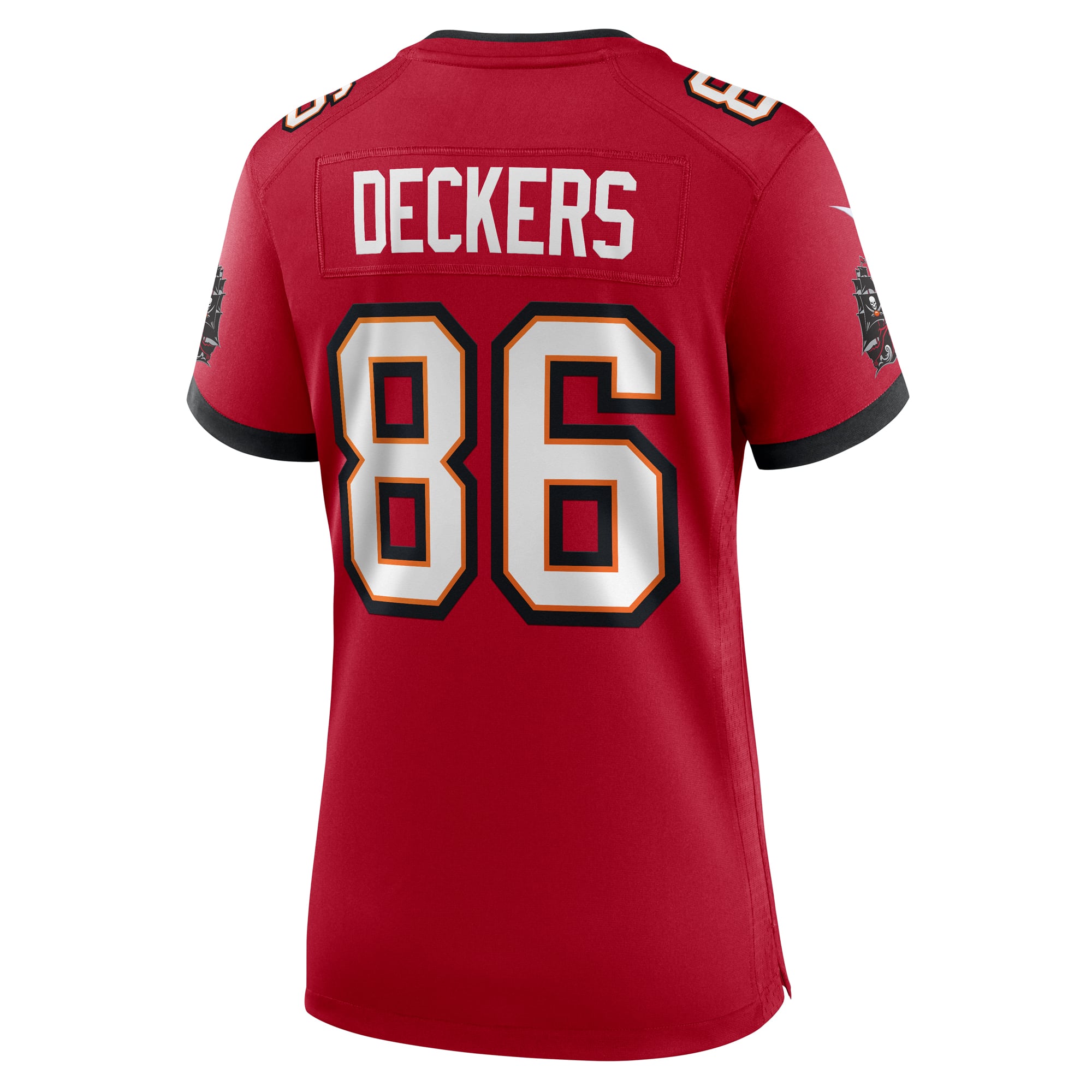 Evan Deckers Tampa Bay Buccaneers Women's Team Game Jersey - Red - Image 4
