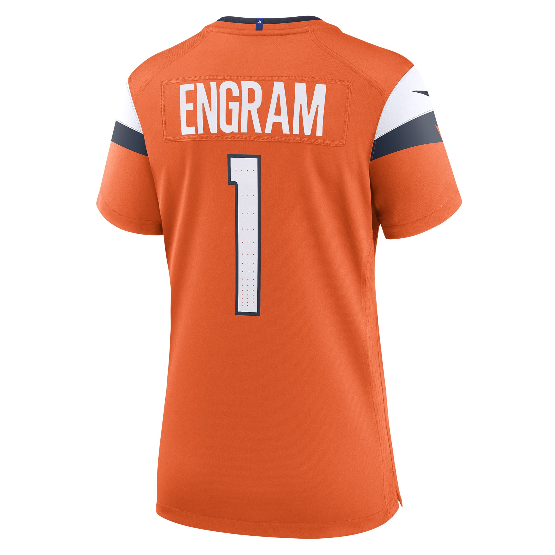 Evan Engram Denver Broncos Women's Team Game Jersey - Orange - Image 4
