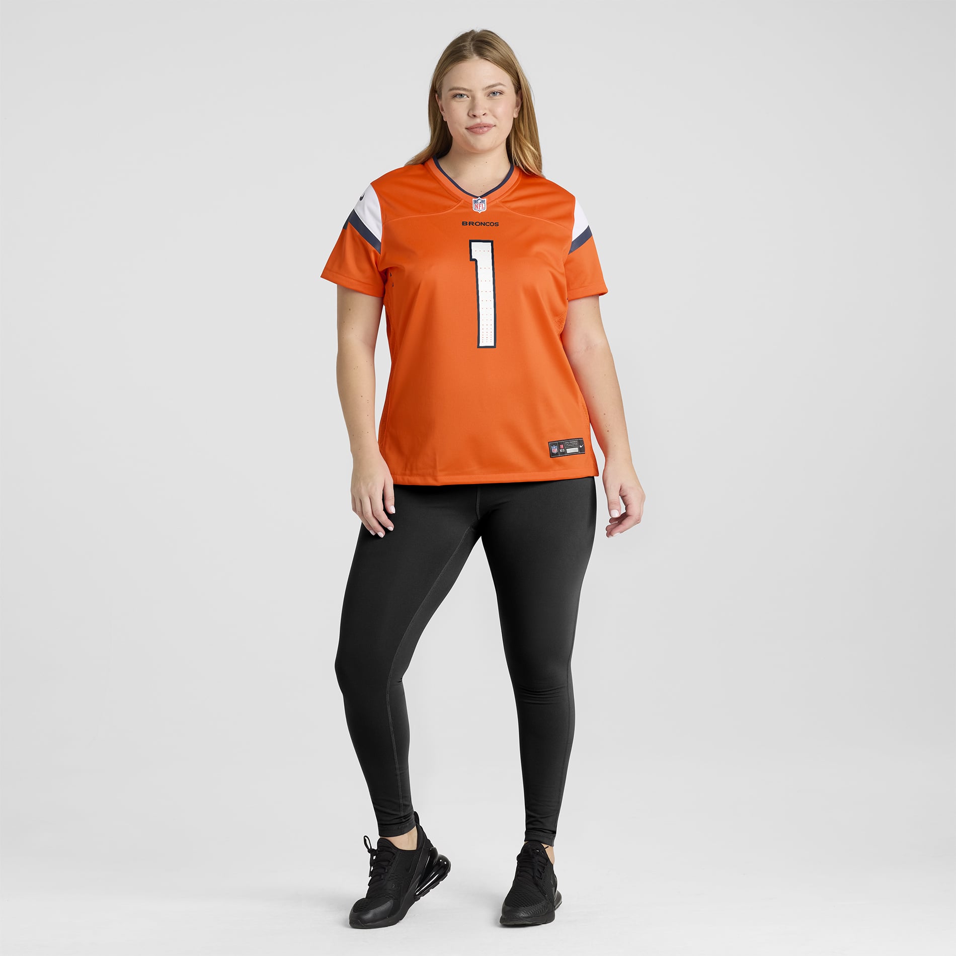 Evan Engram Denver Broncos Women's Team Game Jersey - Orange - Image 7