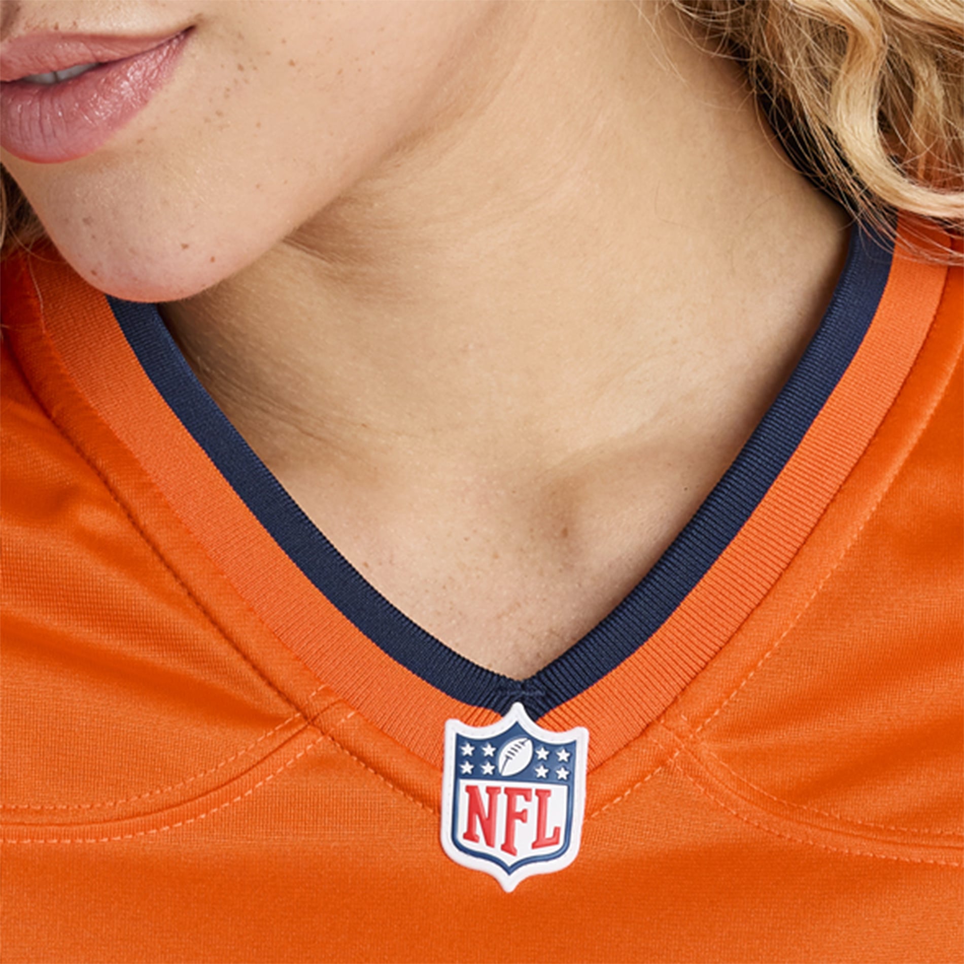Evan Engram Denver Broncos Women's Team Game Jersey - Orange - Image 9