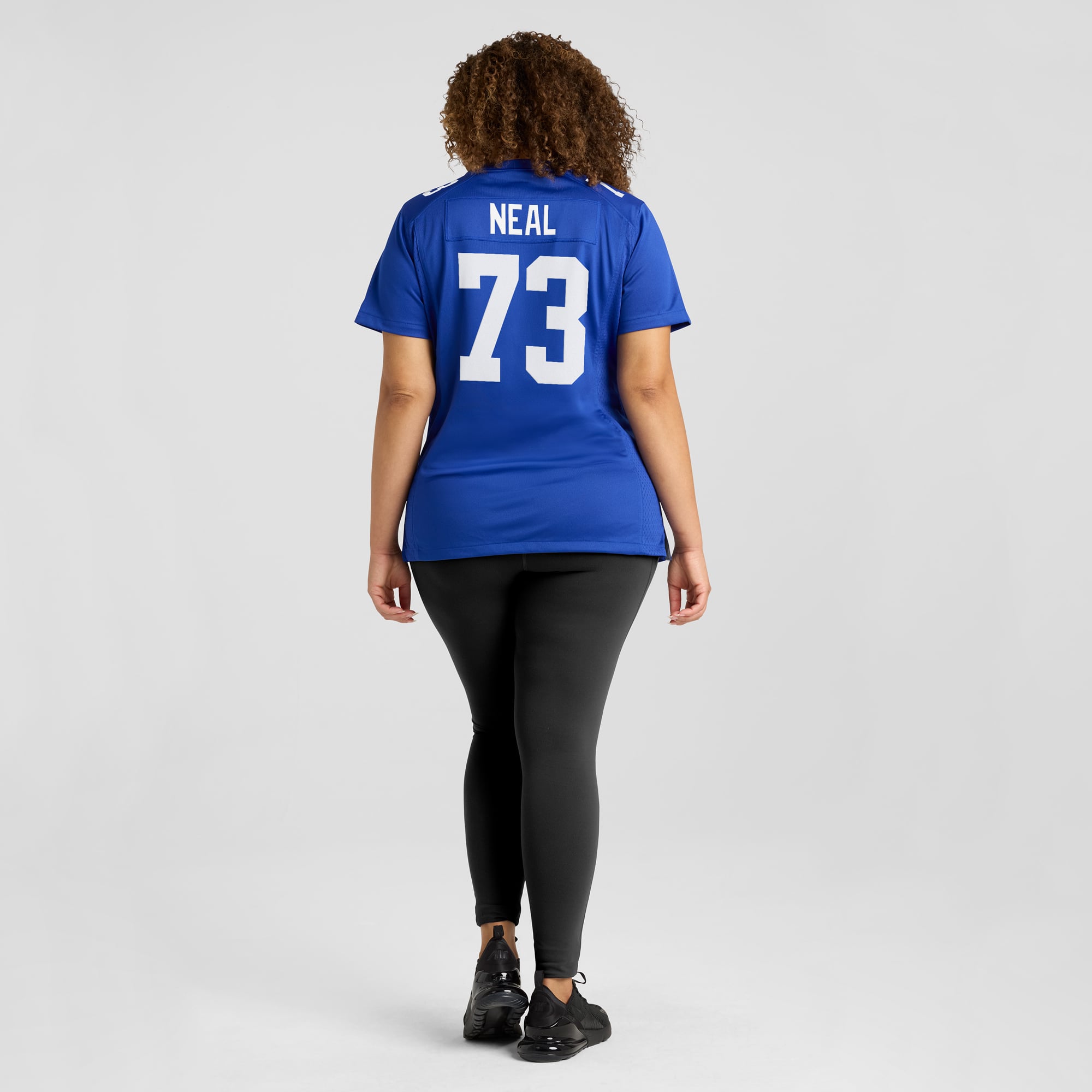 Evan Neal New York Giants Women's Game Player Jersey - Royal - Image 8