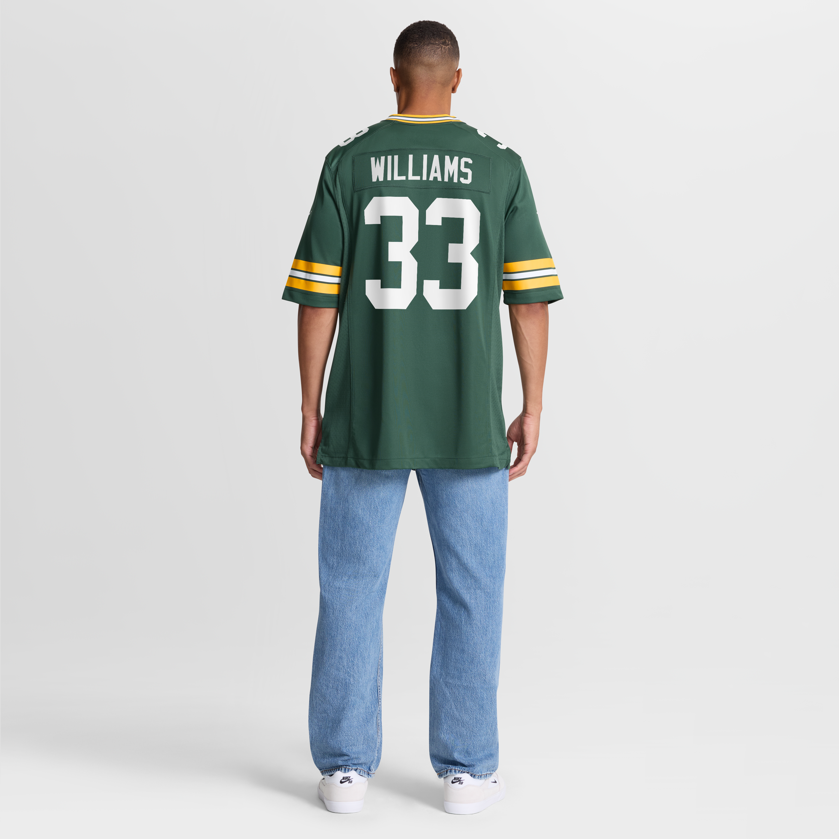 Evan Williams Green Bay Packers Game Jersey - Green - Image 9