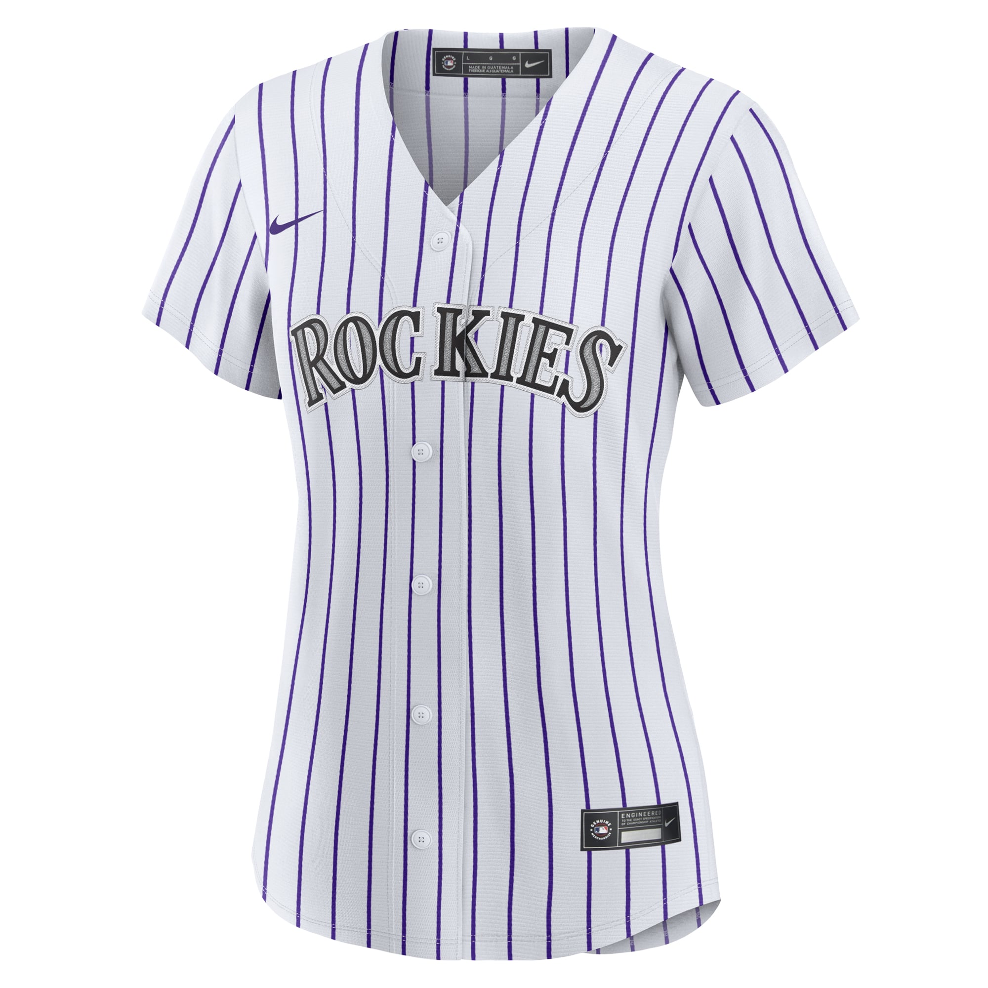 Ezequiel Tovar Colorado Rockies Women's Home Jersey - White - Image 3