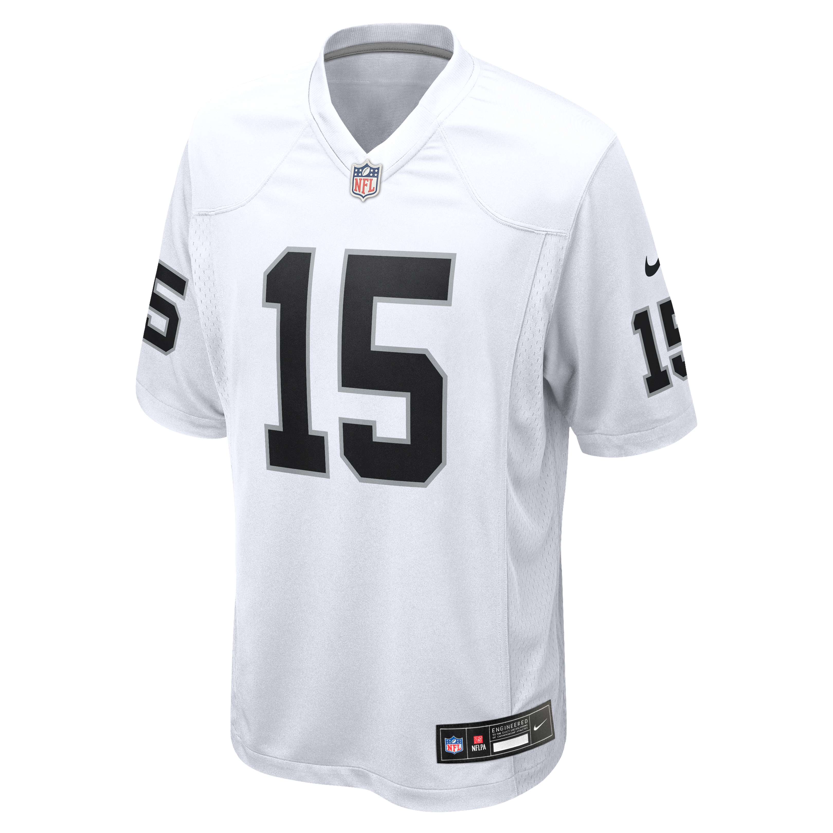 Fernando Mendoza Las Vegas Raiders 2026 Draft First Round Pick No. 1 Team Game Jersey - White - Image 3