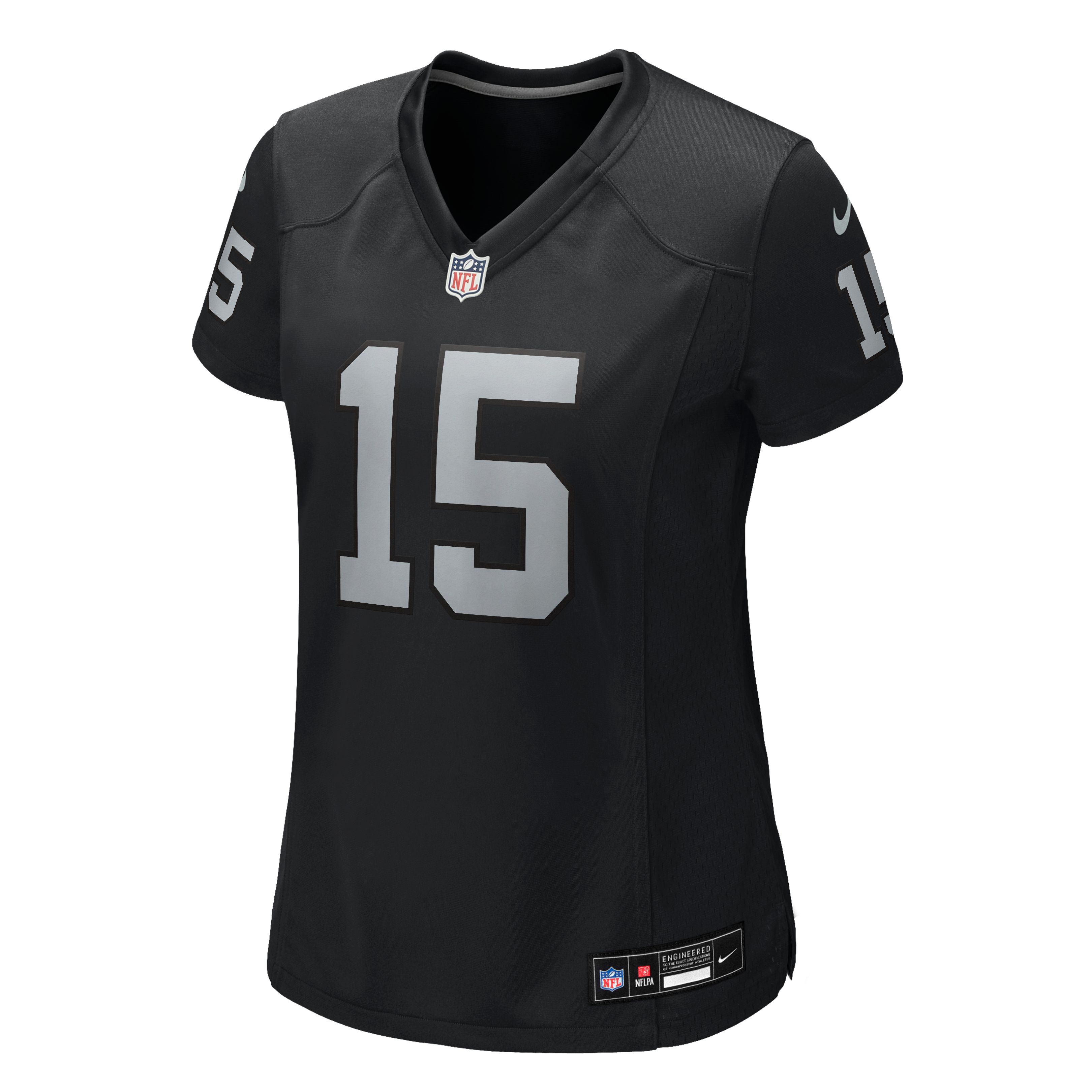 Fernando Mendoza Las Vegas Raiders Women's Team Game Player Jersey - Black - Image 3