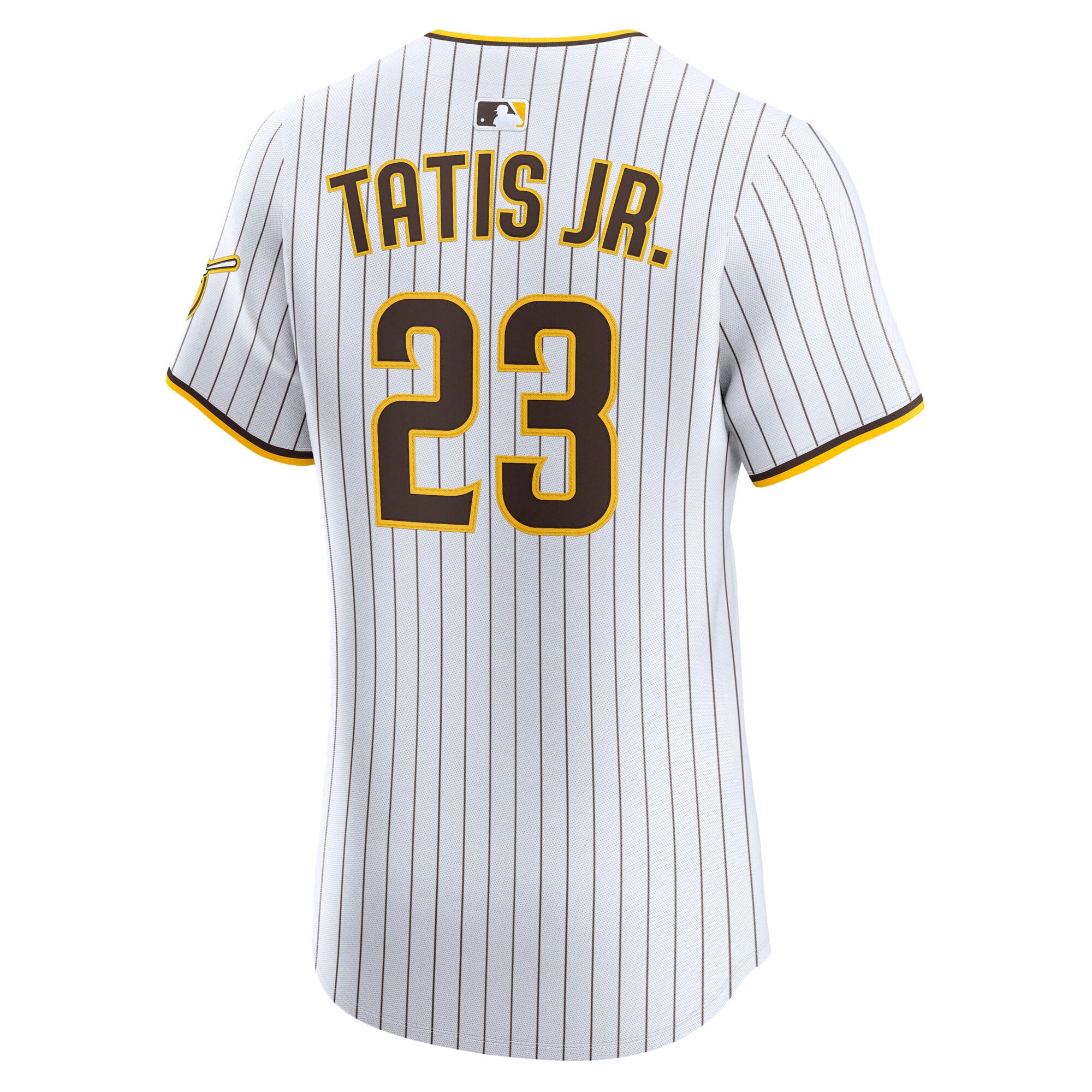 Fernando Tatis Jr. San Diego Padres Alternate Elite Jersey - Sand - White - Image 4
