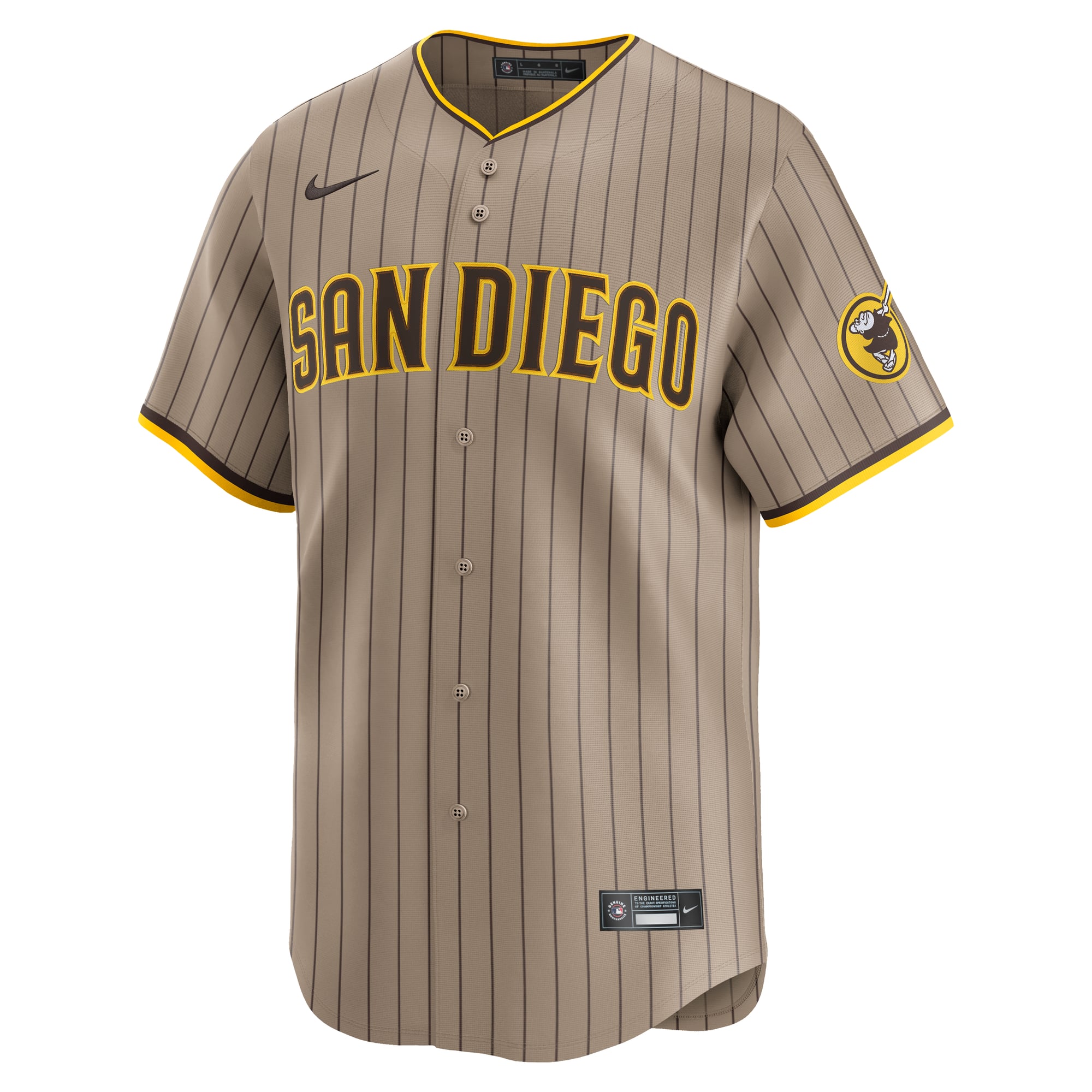 Fernando Tatis Jr. San Diego Padres Alternate Limited Player Jersey - Khaki - Image 3