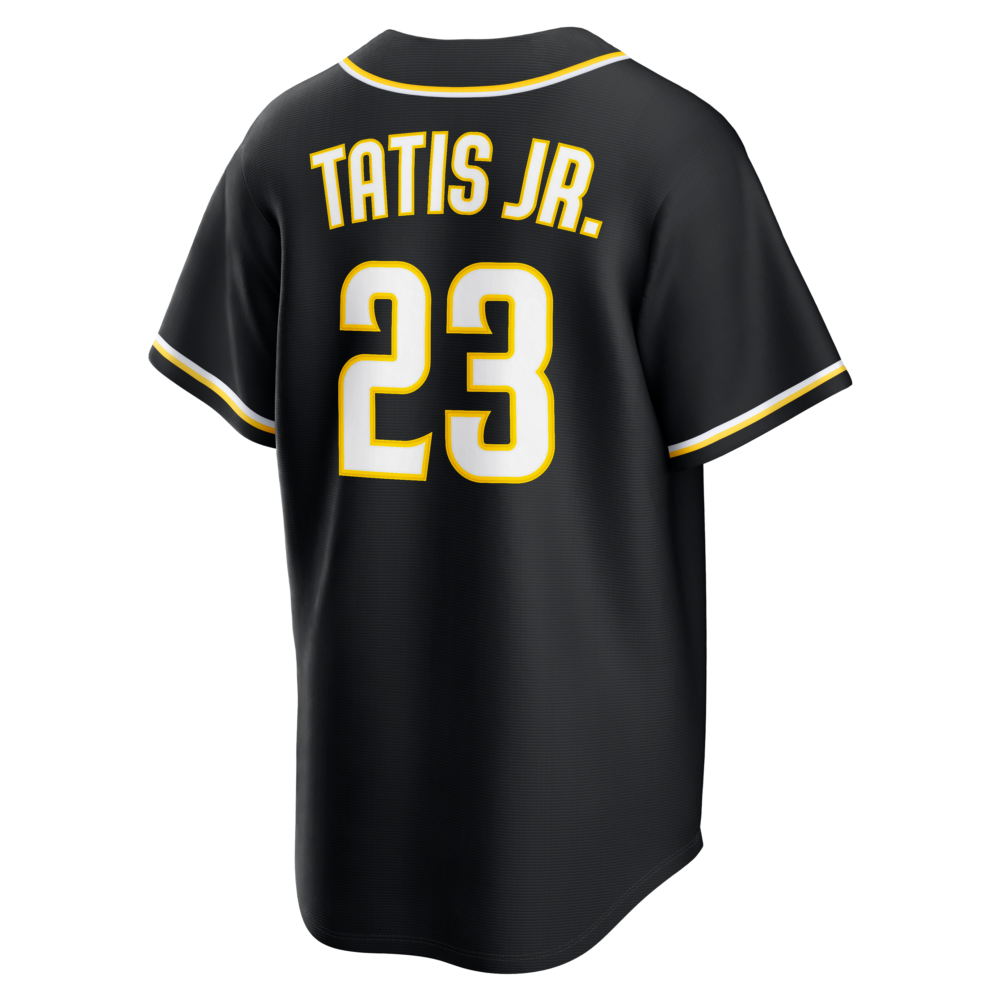 Fernando Tatis Jr. San Diego Padres Fashion Black Out Jersey - Image 8