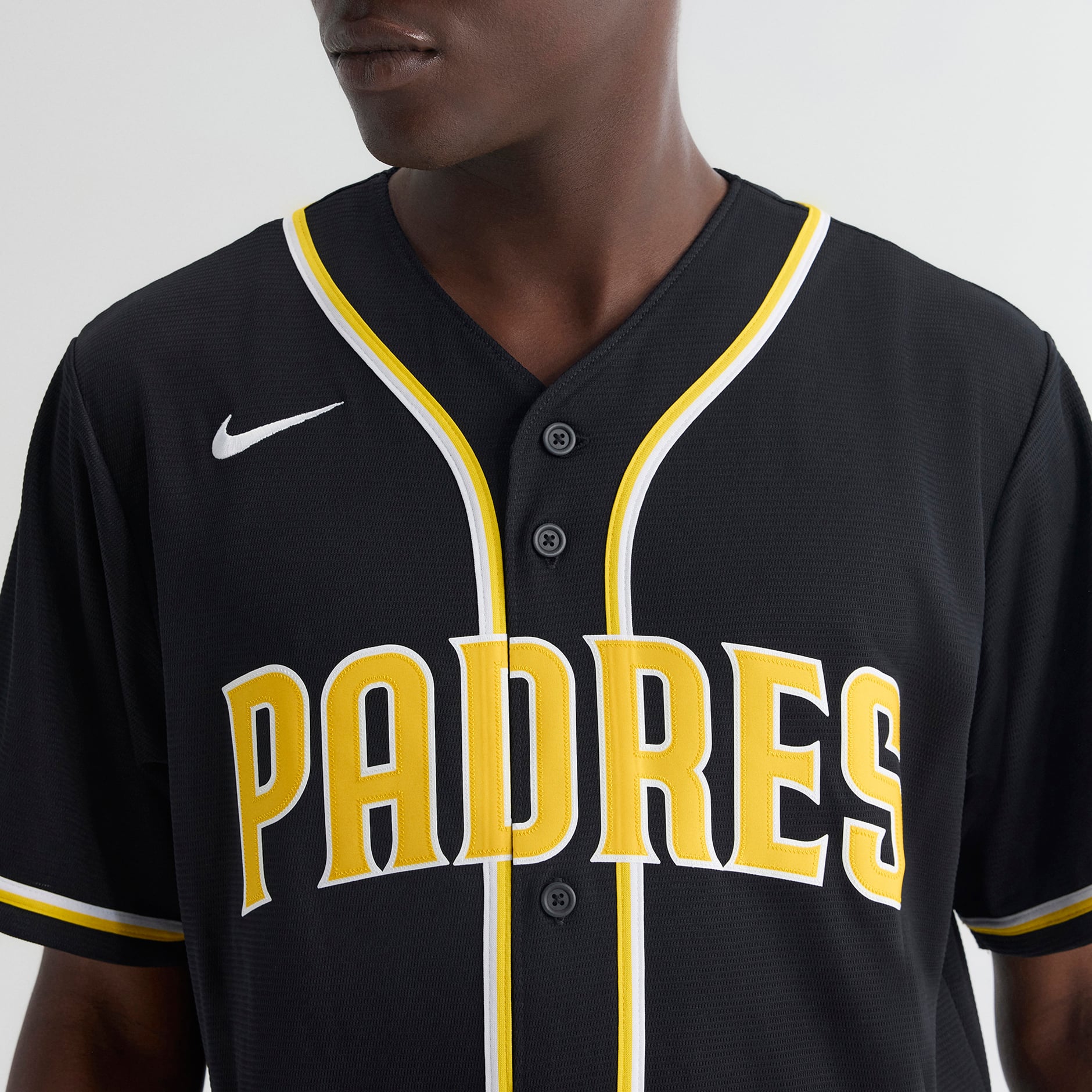 Fernando Tatis Jr. San Diego Padres Fashion Black Out Jersey - Image 9
