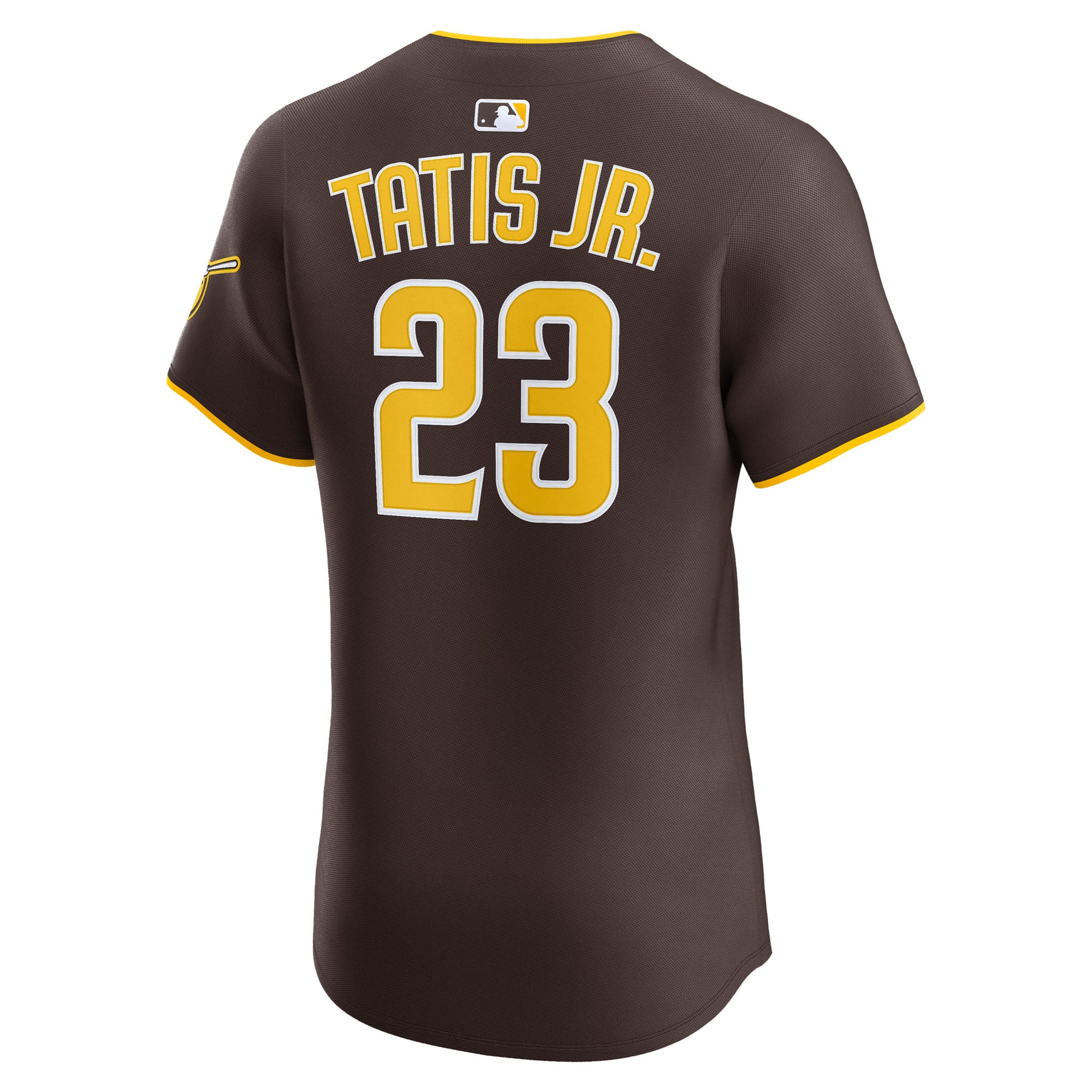 Fernando Tatis Jr. San Diego Padres Home Elite Jersey - Brown - Image 4