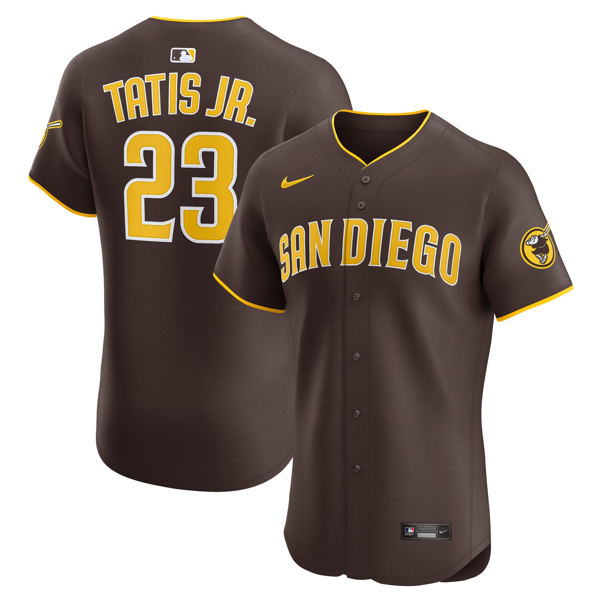 Fernando Tatis Jr. San Diego Padres Home Elite Jersey - Brown
