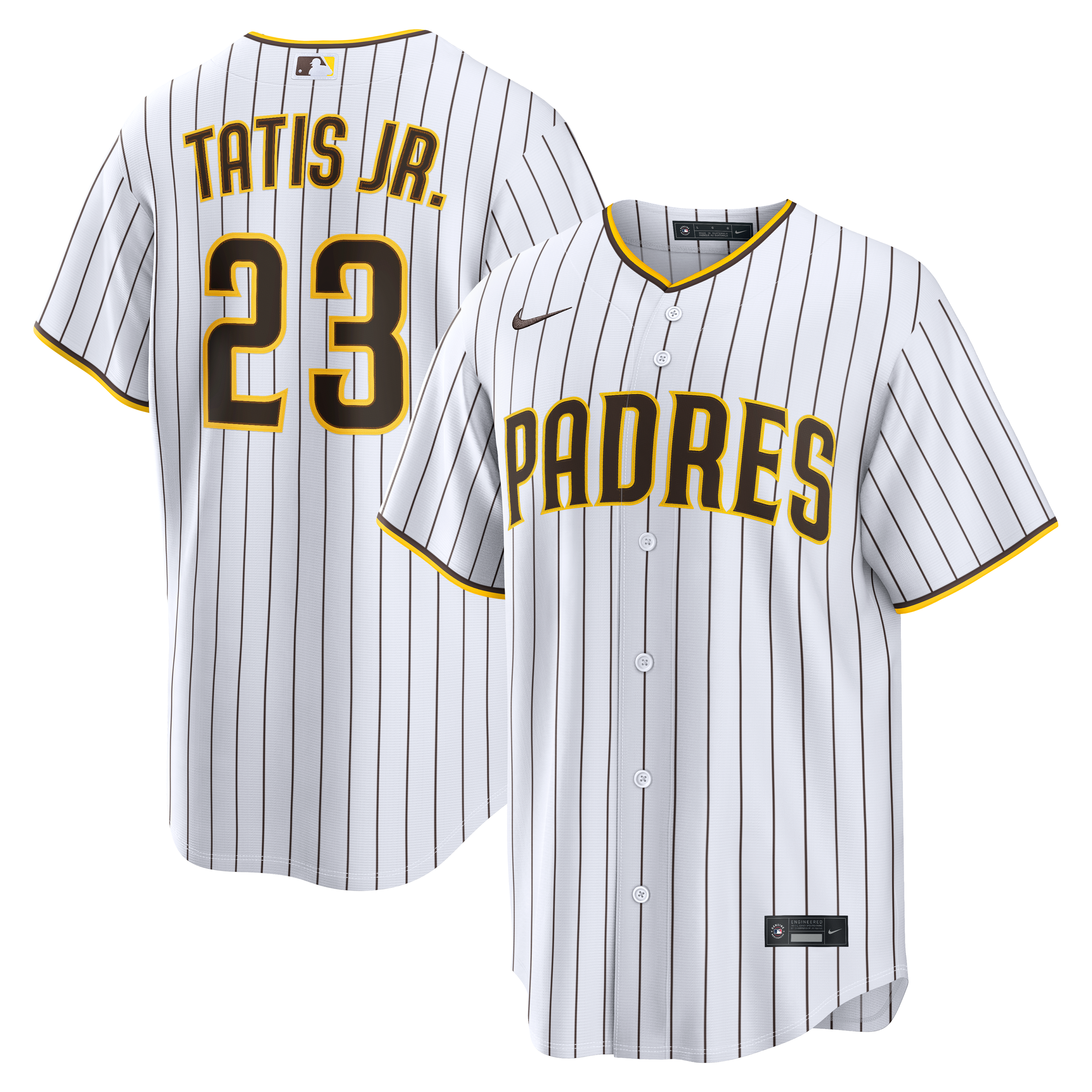 Fernando Tatis Jr. San Diego Padres Home Player Jersey - White