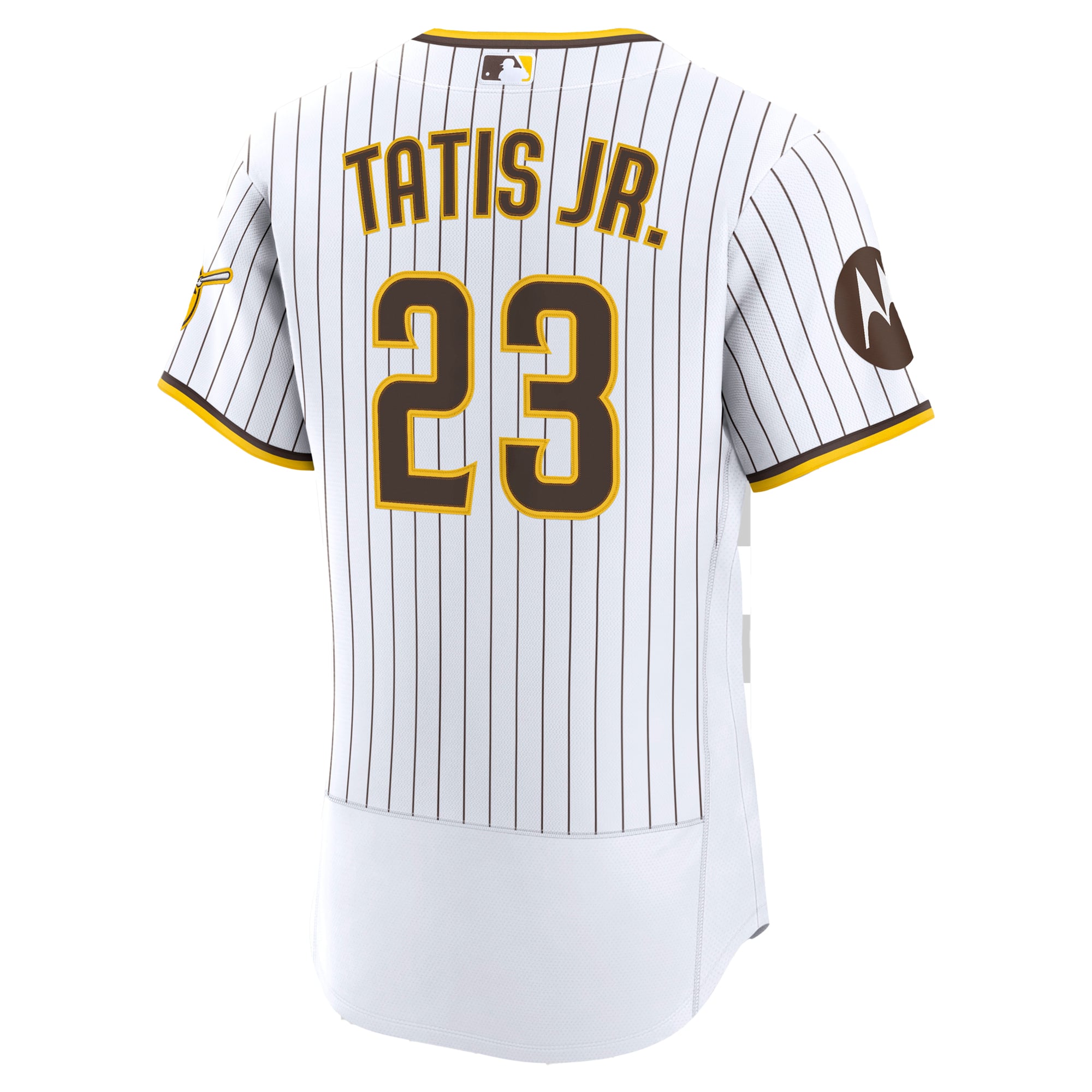 Fernando Tatis Jr. San Diego Padres Home Sponsor Patch Jersey - White - Image 4