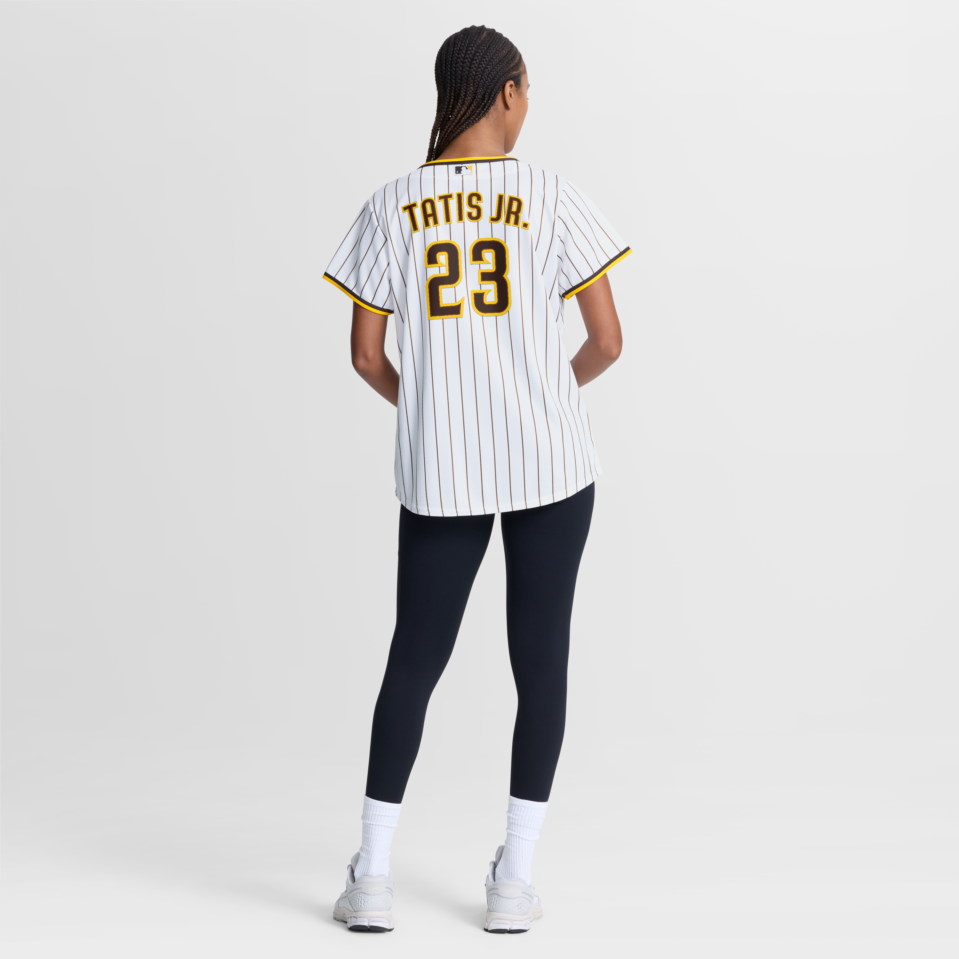 Fernando Tatis Jr. San Diego Padres Women's Home Jersey - White - Image 6
