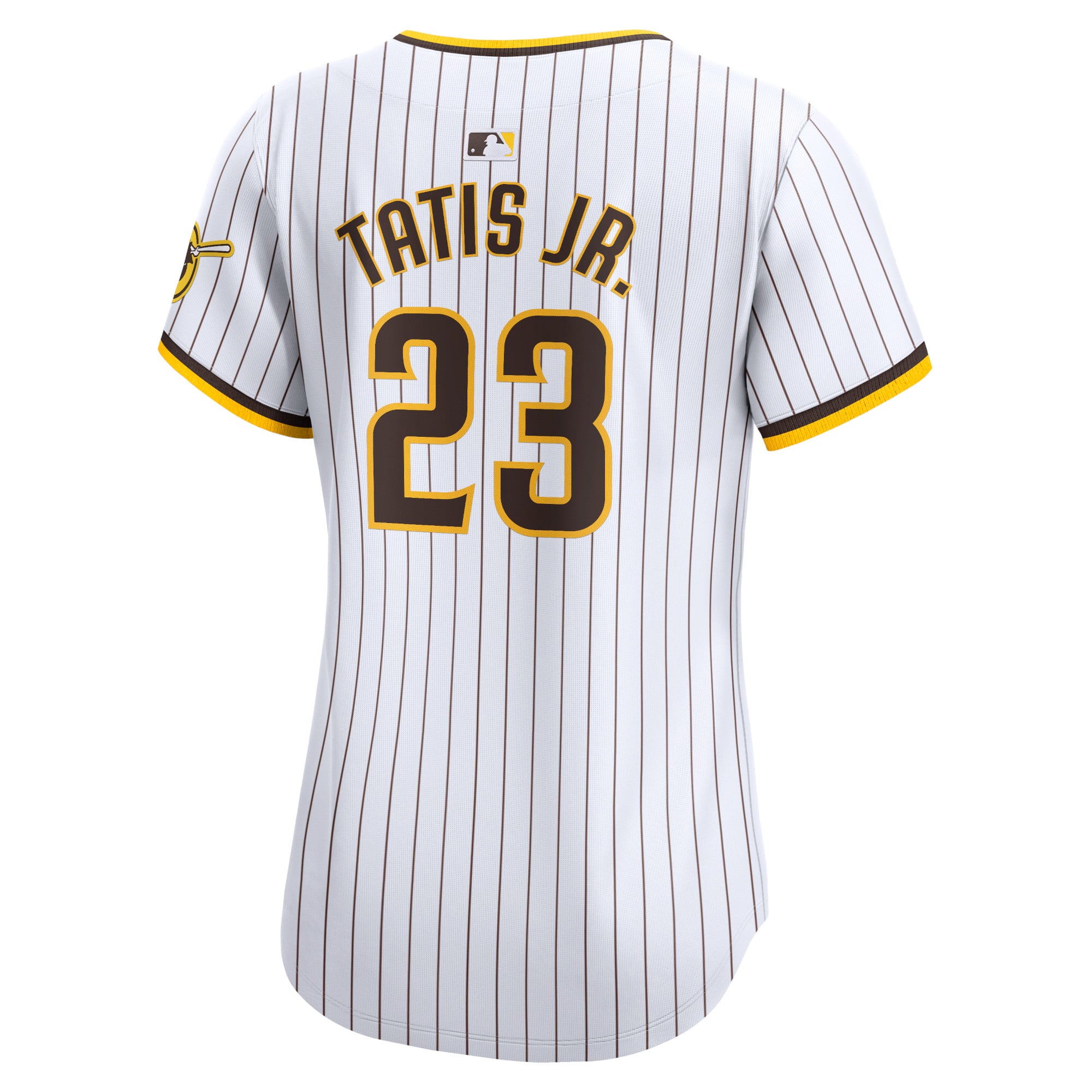 Fernando Tatis Jr. San Diego Padres Women's Home Limited Player Jersey - White - Image 4