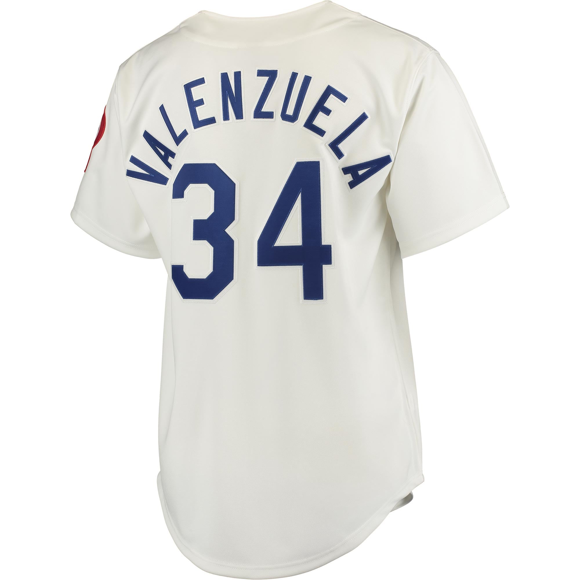 Fernando Valenzuela Los Angeles Dodgers Jersey - White - Image 4