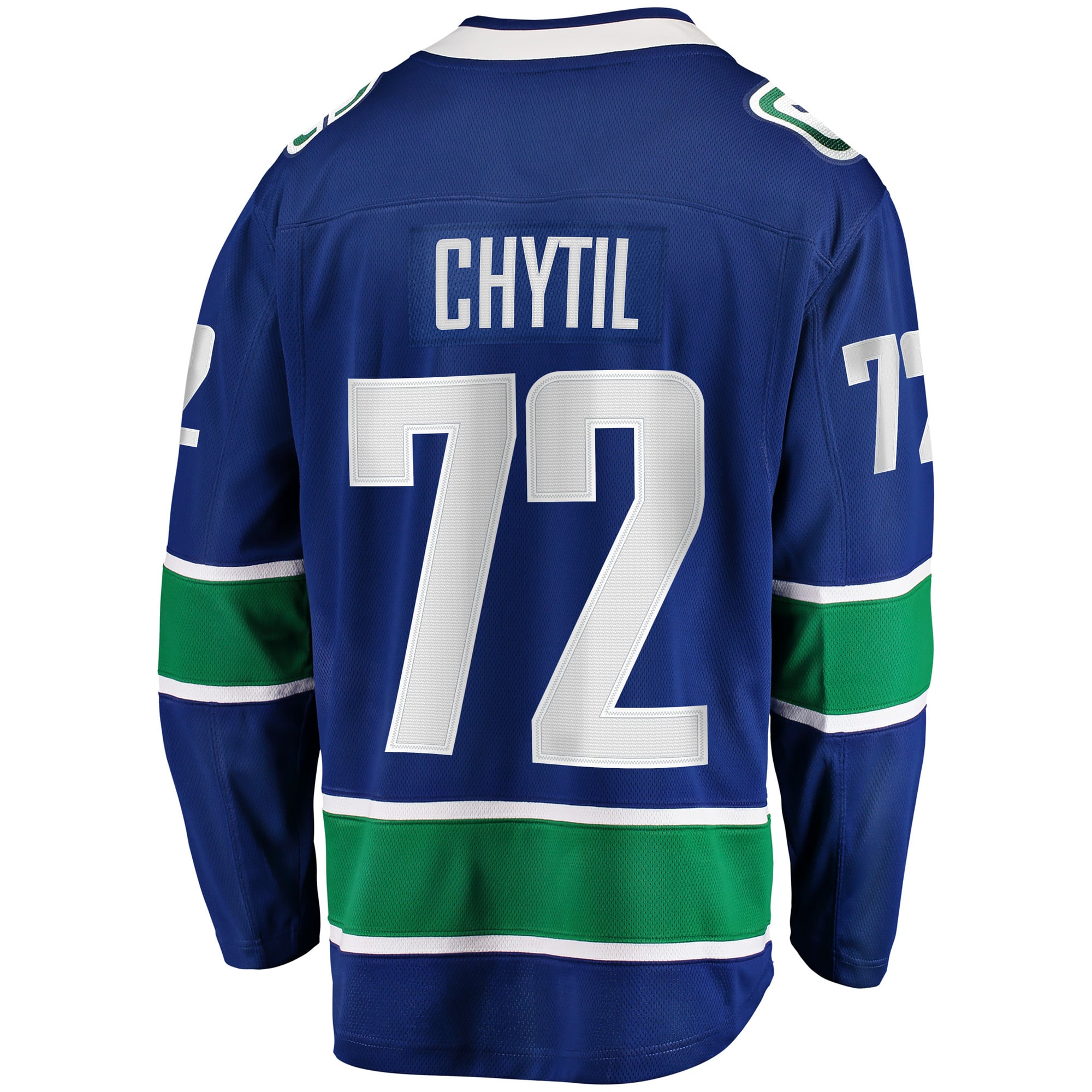 Filip Chytil Vancouver Canucks Home Breakaway Jersey - Blue - Image 4