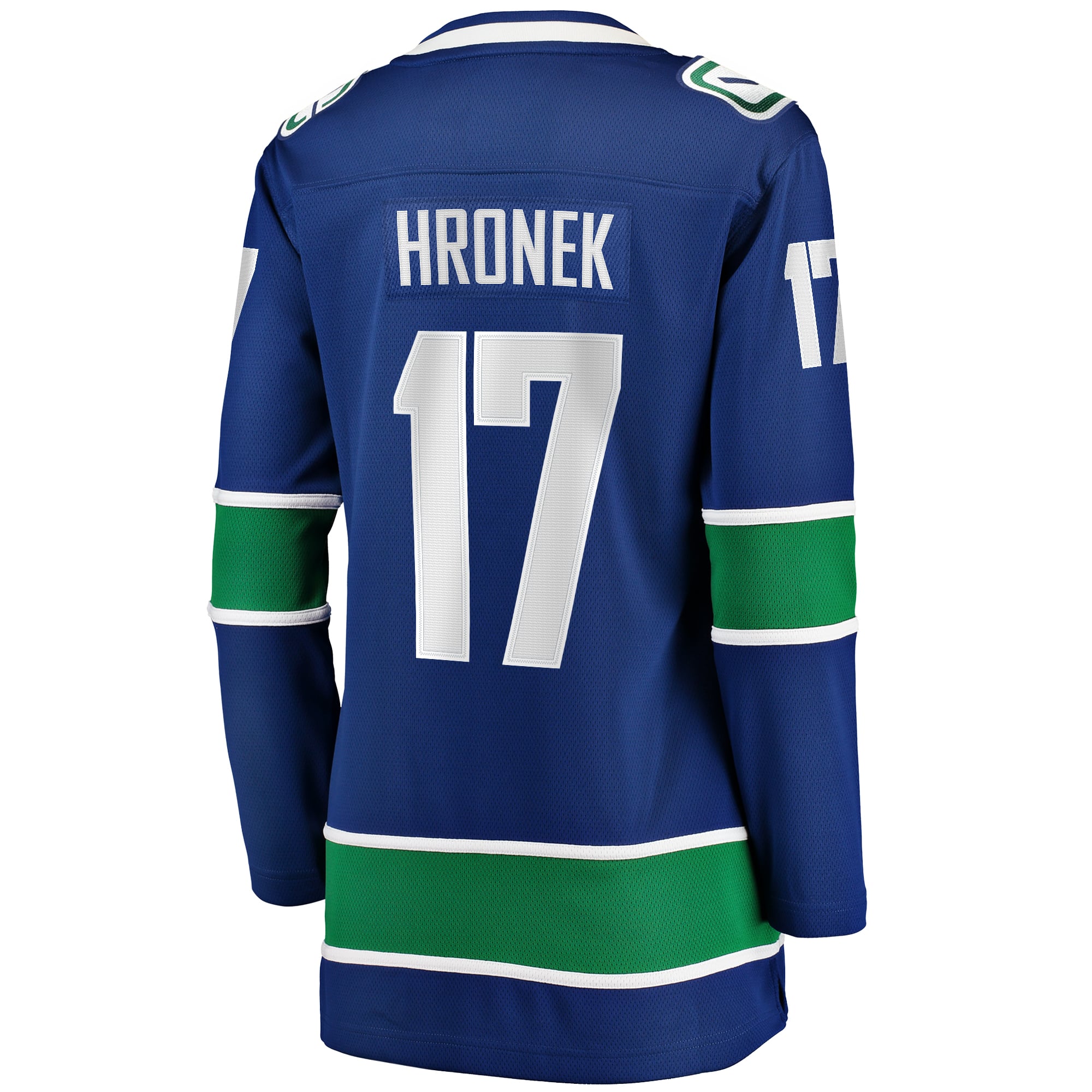 Filip Hronek Vancouver Canucks Women's Home Breakaway Jersey - Blue - Image 4