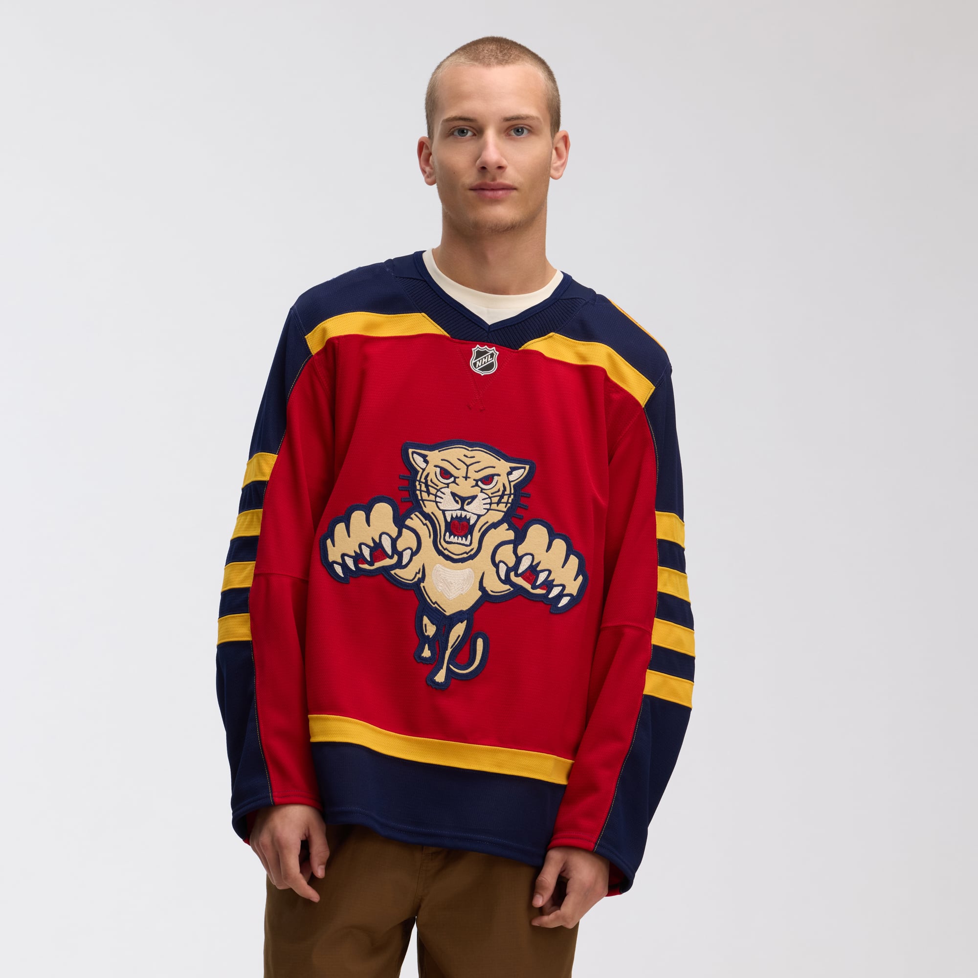 Florida Panthers 2026 Winter Classic Pro Jersey - Red - Image 5