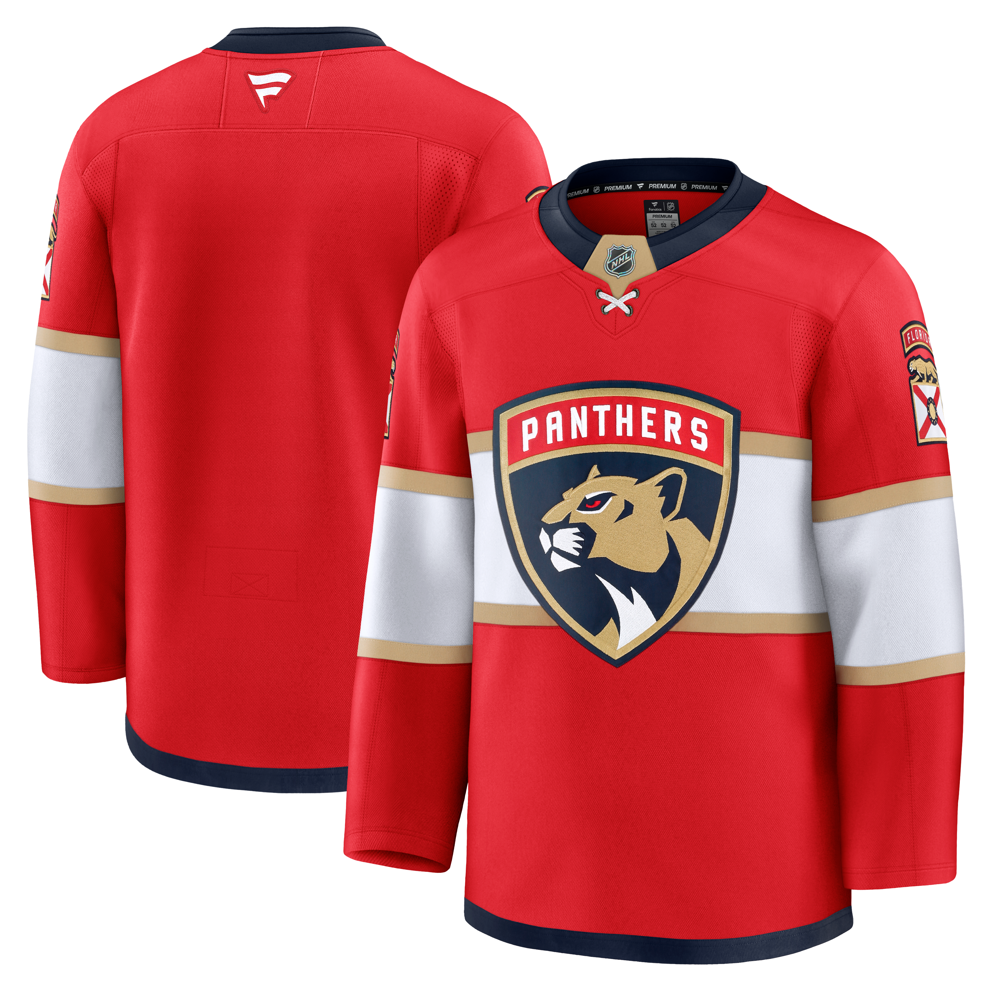 Florida Panthers Home Premium Jersey - Red - Image 2