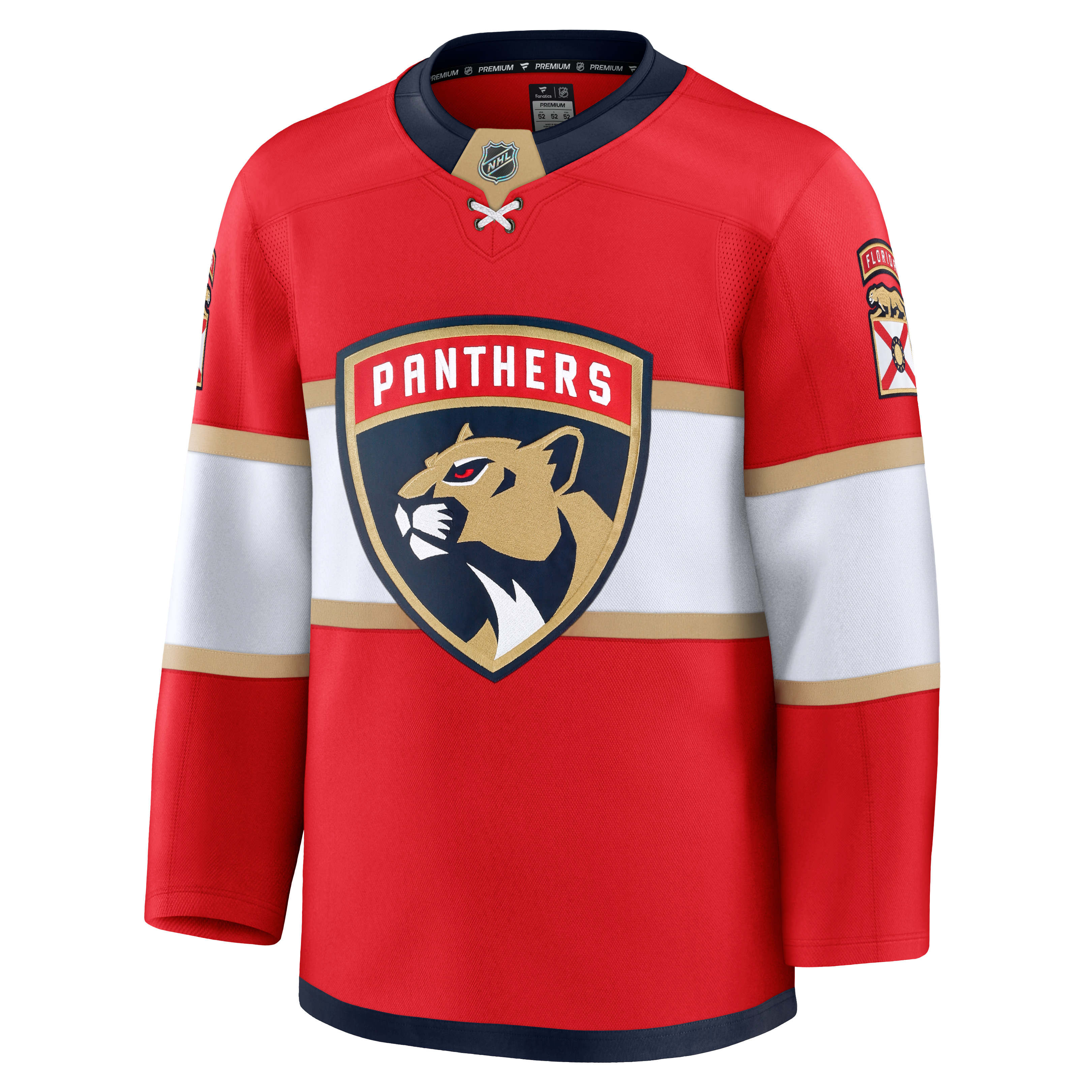 Florida Panthers Home Premium Jersey - Red - Image 3