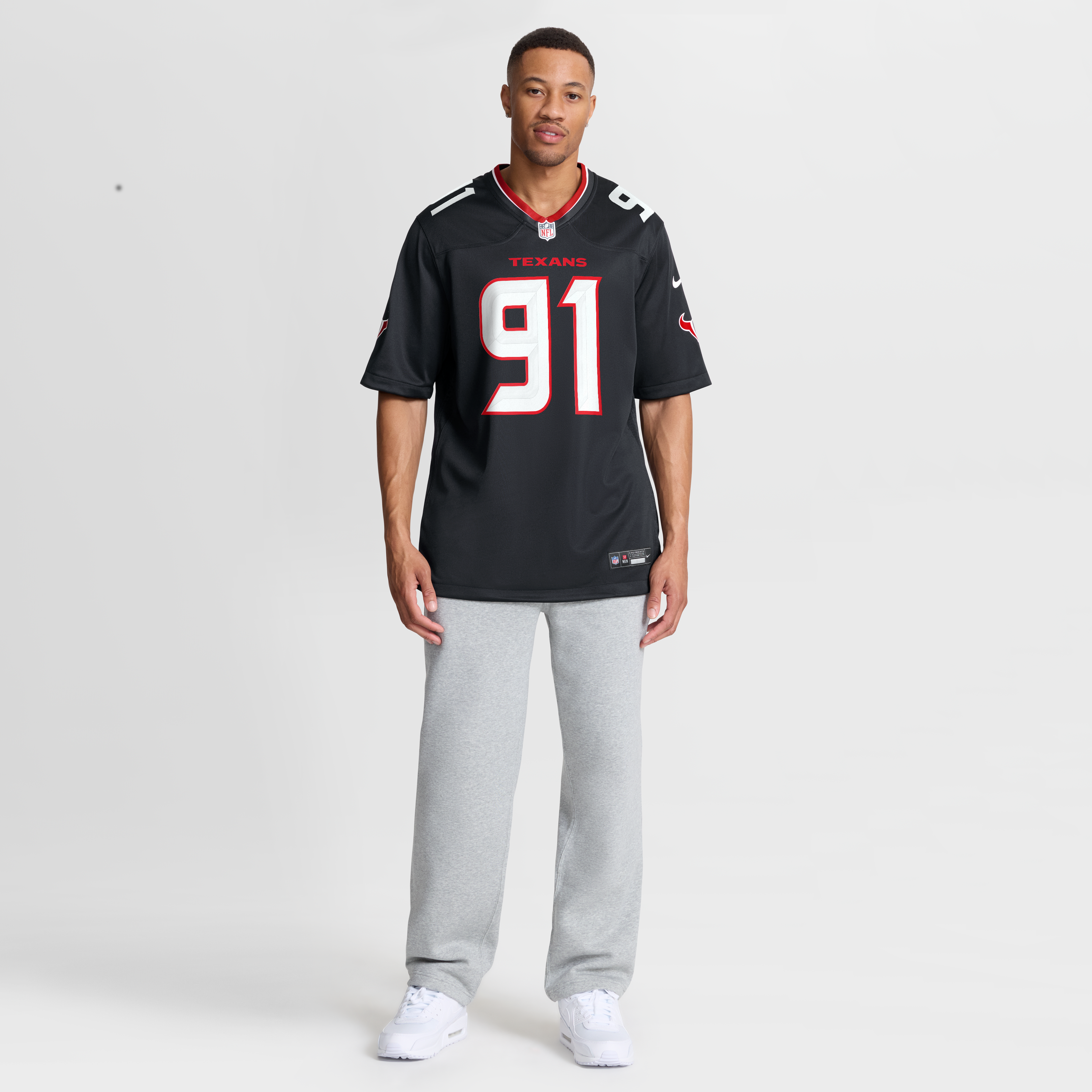 Folorunso Fatukasi Houston Texans Team Game Jersey - Navy - Image 8