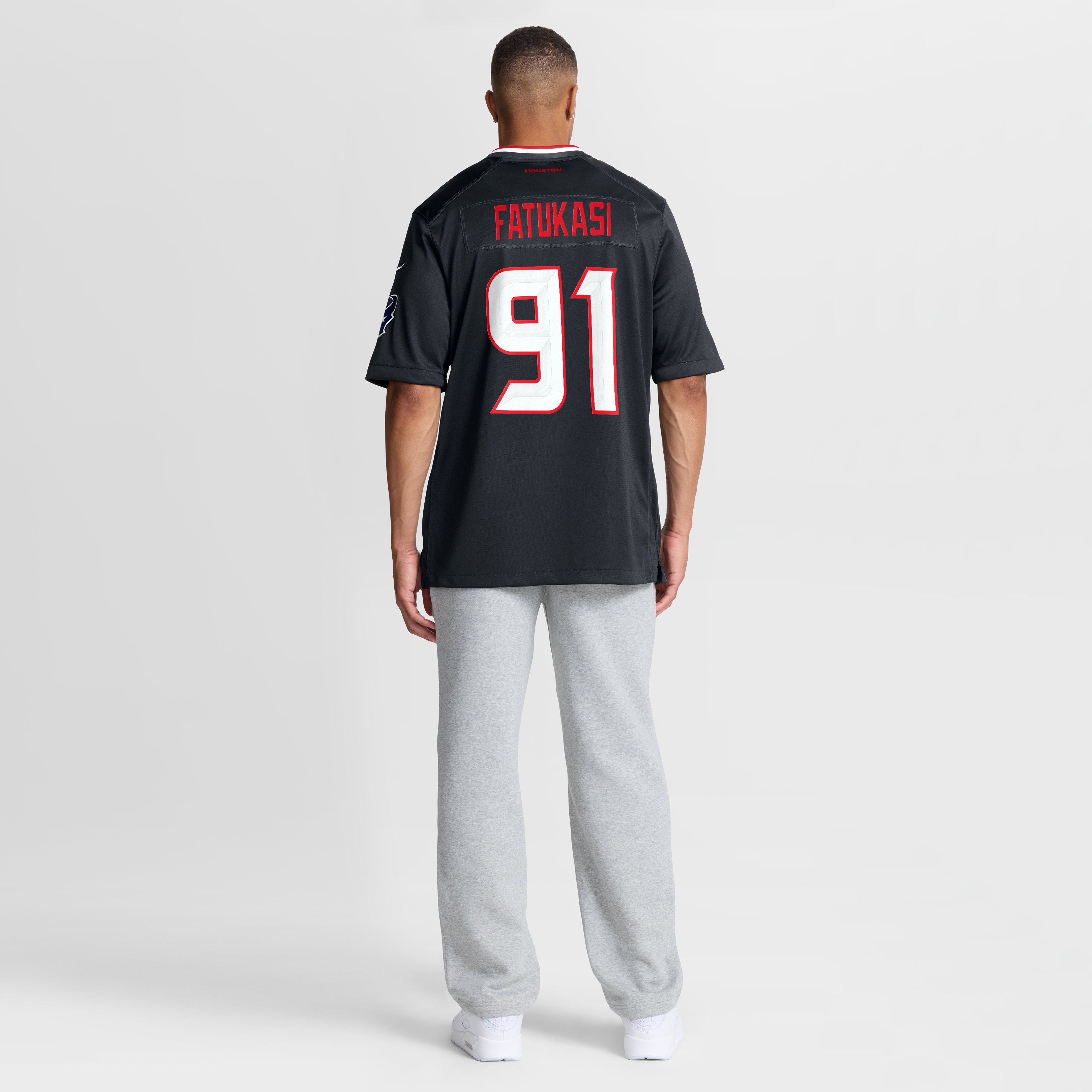 Folorunso Fatukasi Houston Texans Team Game Jersey - Navy - Image 9