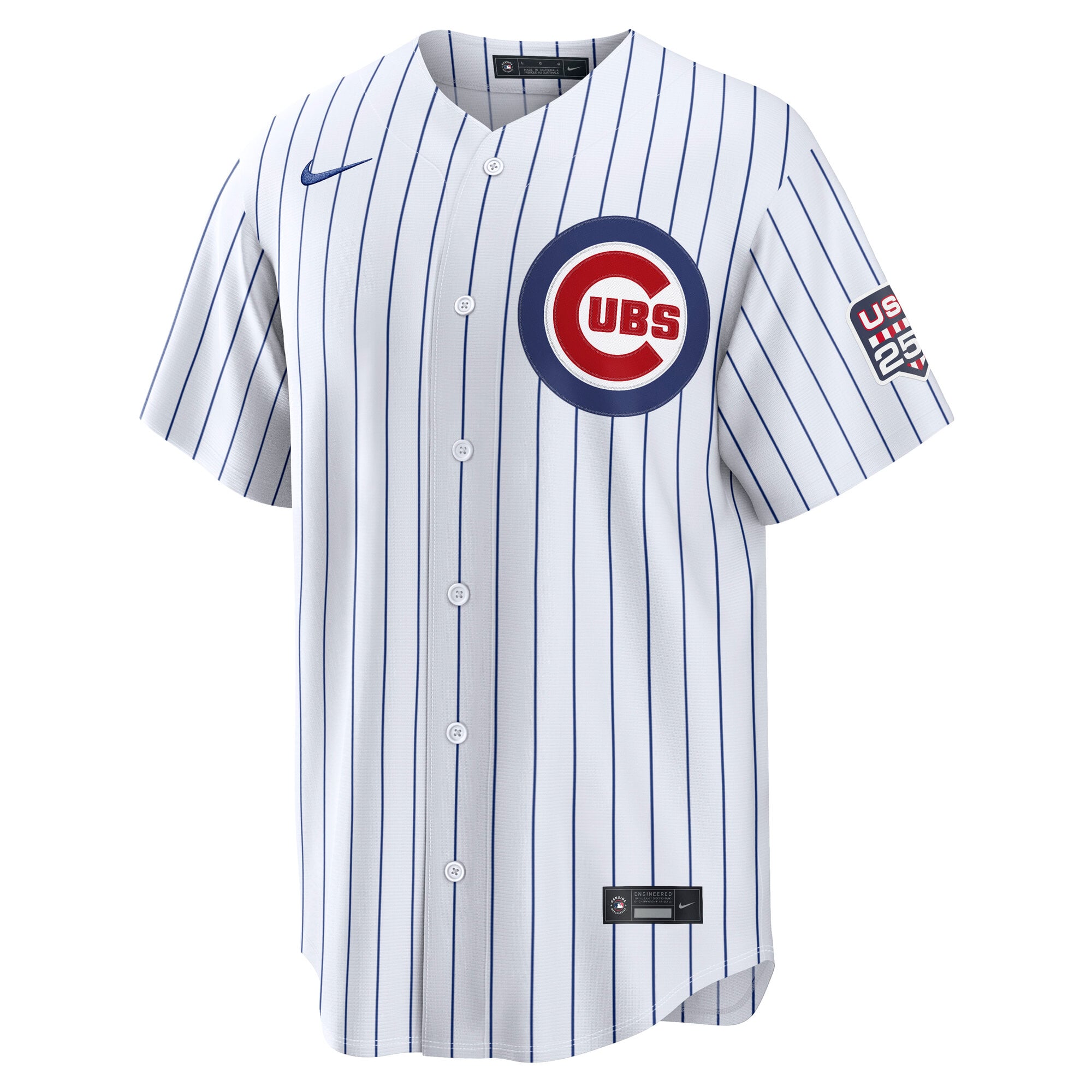 Fourth of July Chicago Cubs Alex Bregman White USA 250 Stadium Jersey - Image 3