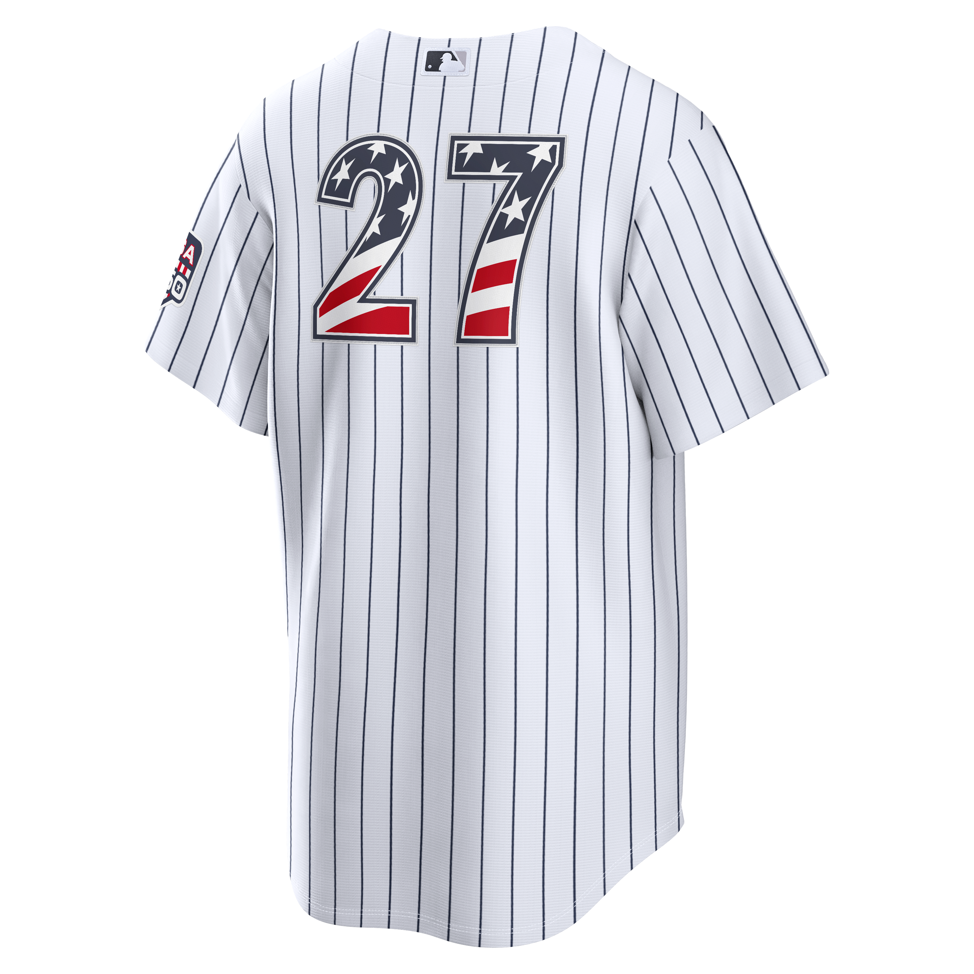 Fourth of July New York Yankees Giancarlo Stanton White USA 250 Stadium Jersey - Image 4