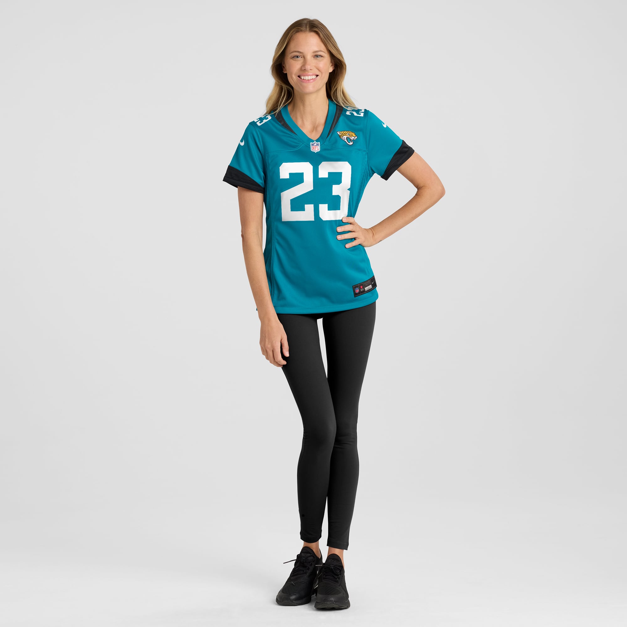 Foyesade Oluokun Jacksonville Jaguars Women's Game Player Jersey - Teal - Image 5