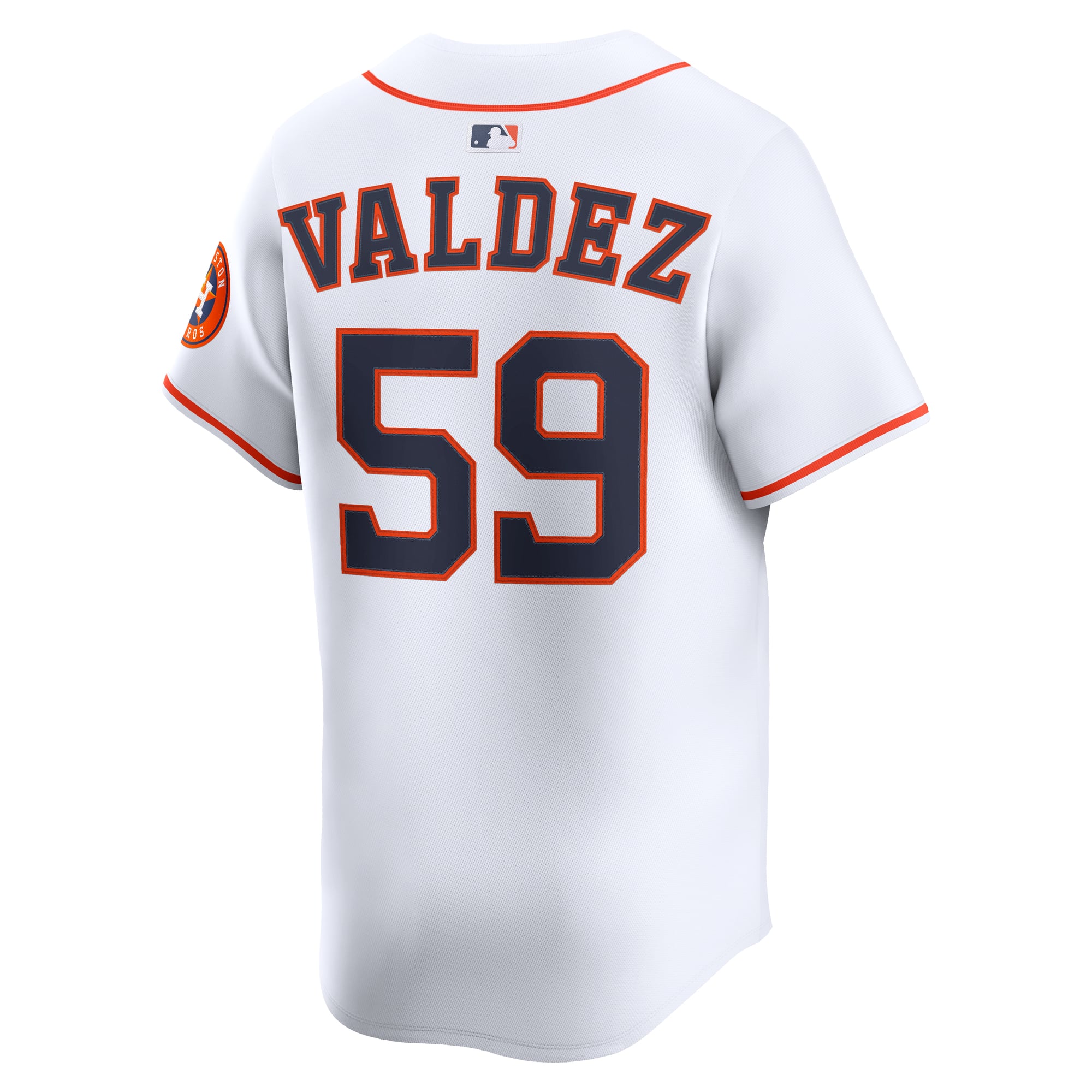 Framber Valdez Houston Astros Home Limited Player Jersey - White - Image 4