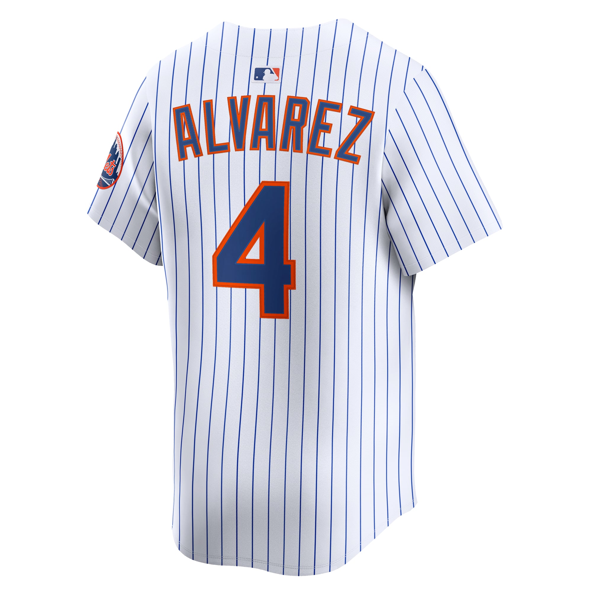 Francisco Alvarez New York Mets Home Limited Player Jersey - White - Image 4