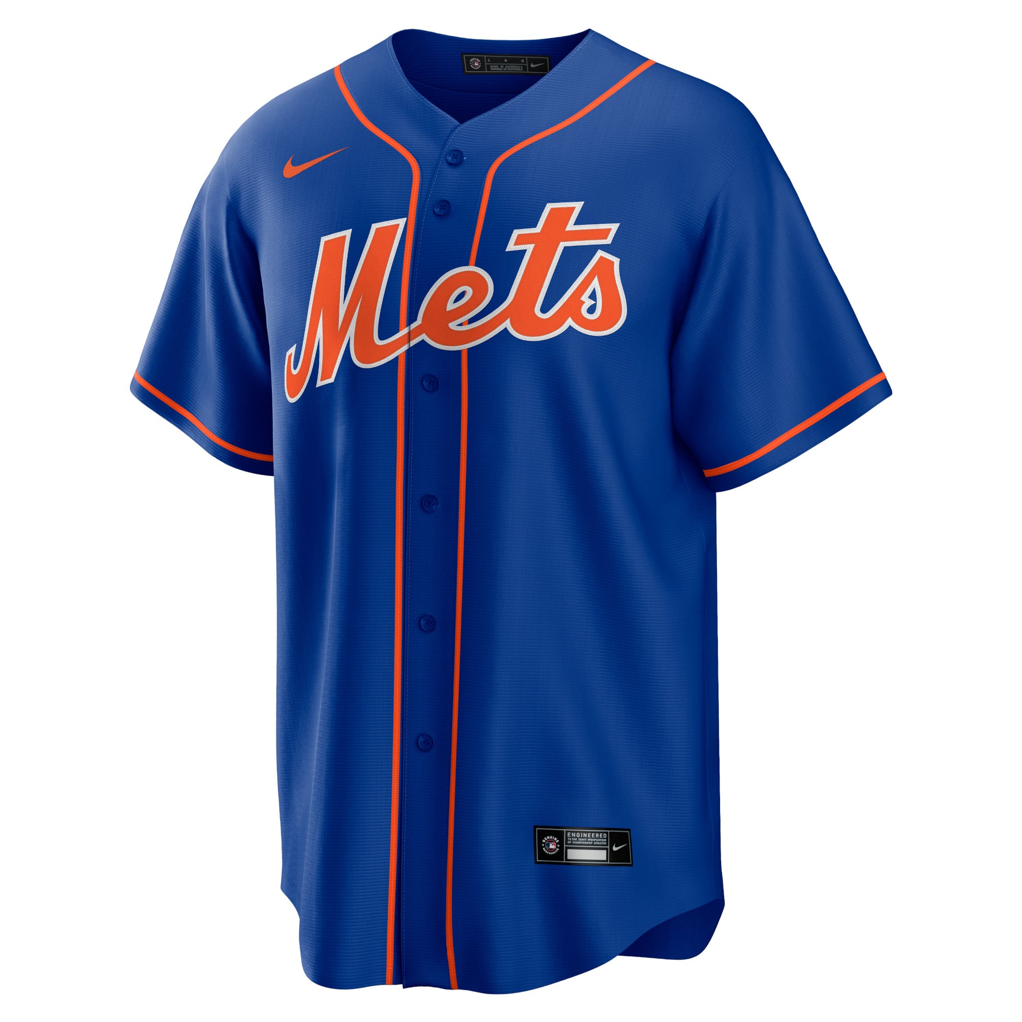 Francisco Lindor New York Mets Big & Tall Alternate Player Jersey - Royal - Image 3