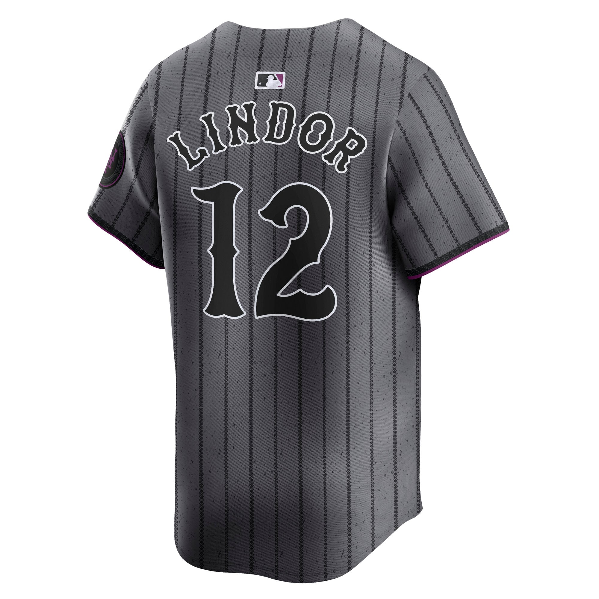 Francisco Lindor New York Mets City Connect Limited Jersey - Gray - Image 4