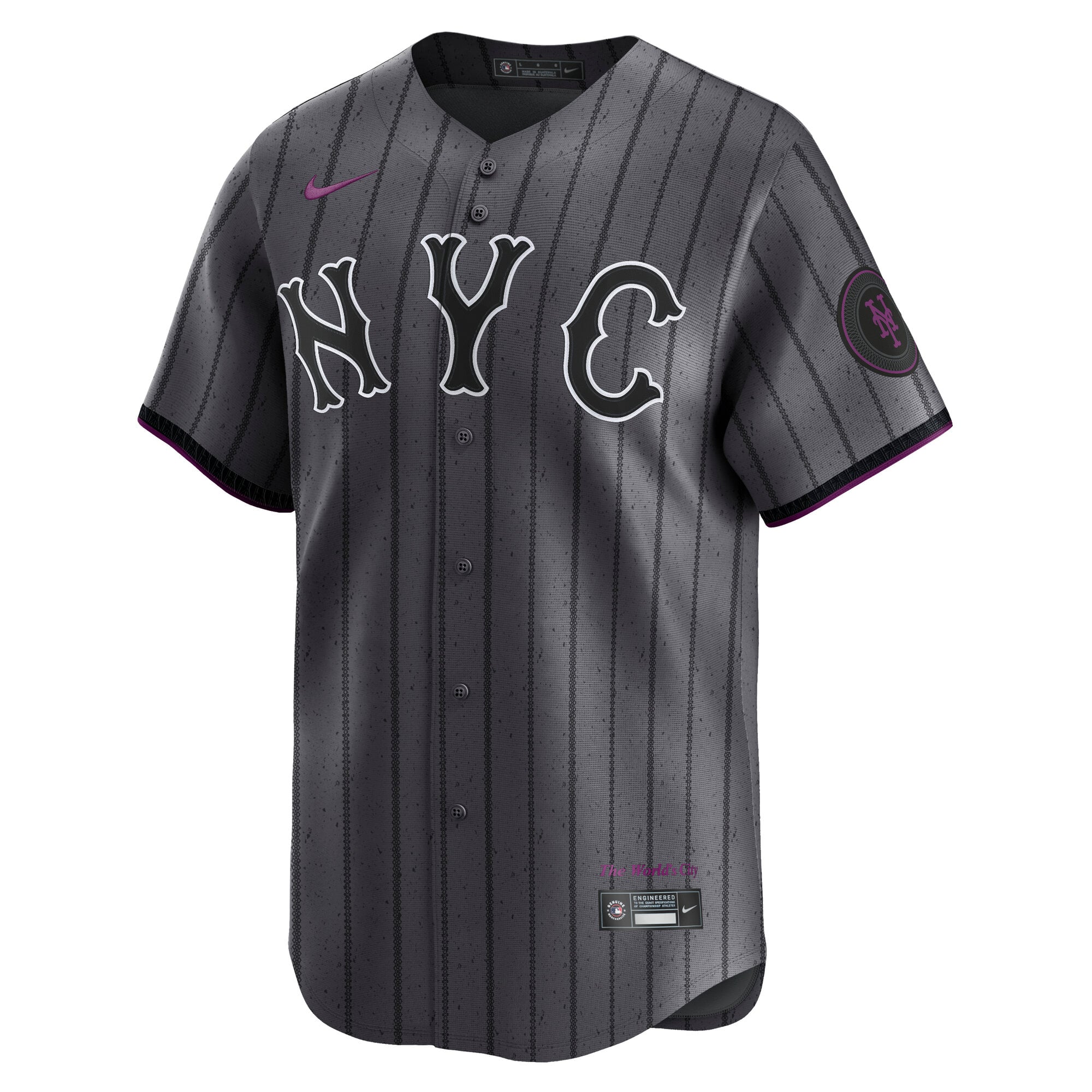 Francisco Lindor New York Mets City Connect Limited Jersey - Gray - Image 3
