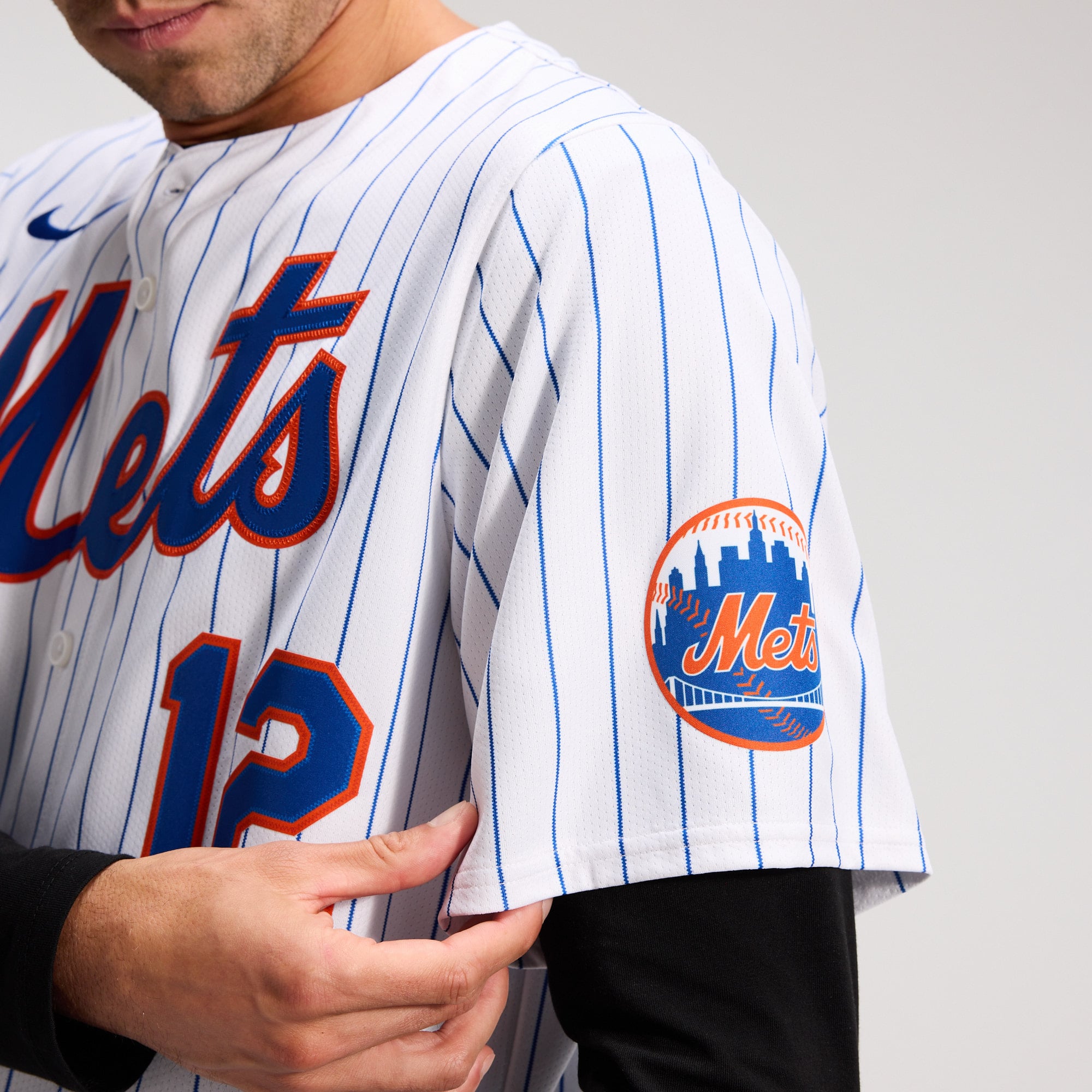 Francisco Lindor New York Mets Home Limited Jersey - White - Image 10