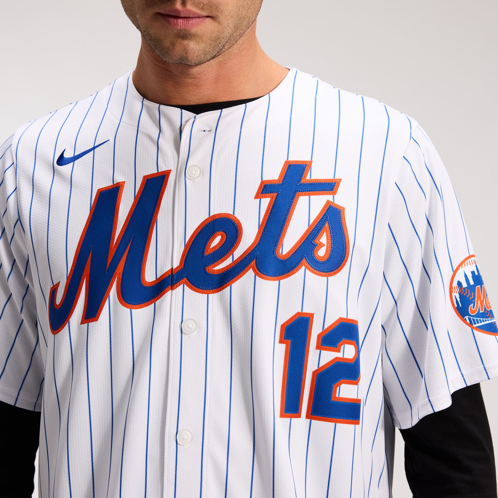 Francisco Lindor New York Mets Home Limited Jersey - White - Image 11