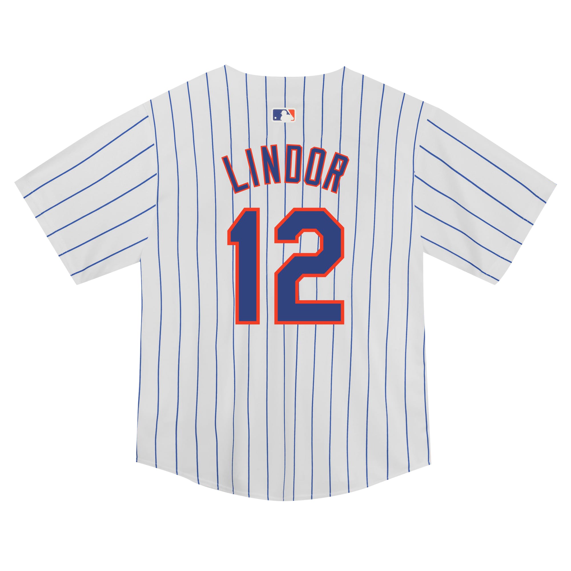 Francisco Lindor New York Mets Toddler Game Jersey - White - Image 4